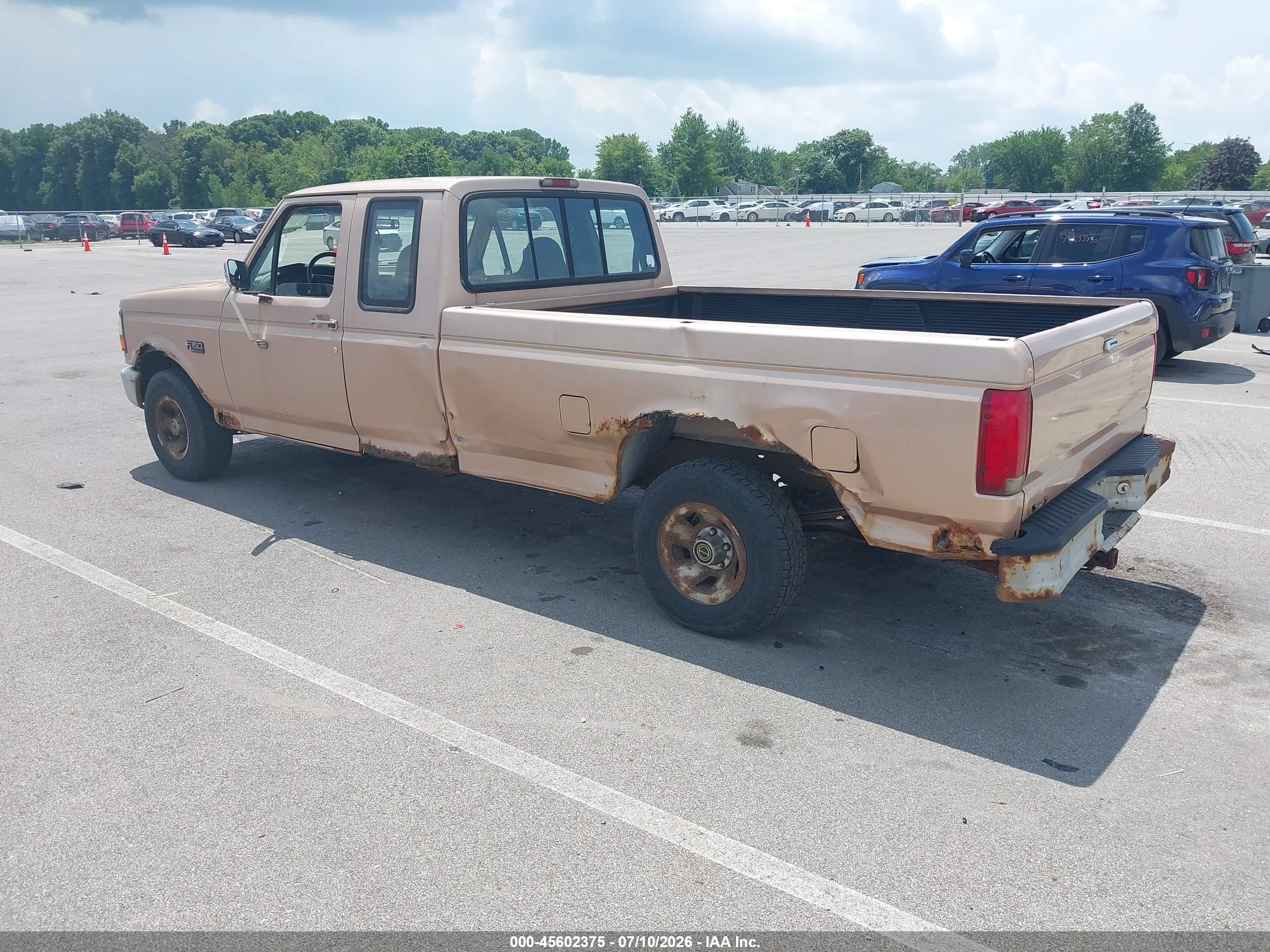 1995 Ford F150   Beige vin: 1FTEX15Y6SKB80484
