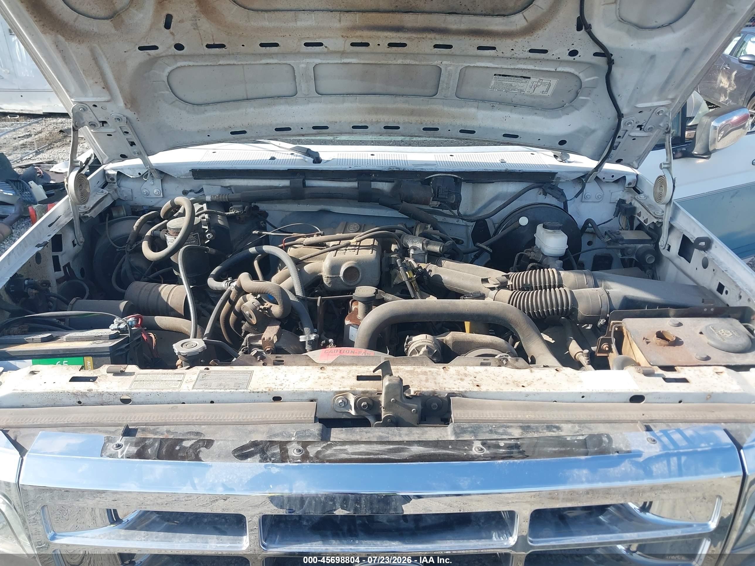 1993 Ford F150   Белый vin: 1FTEX15Y7PKA02235