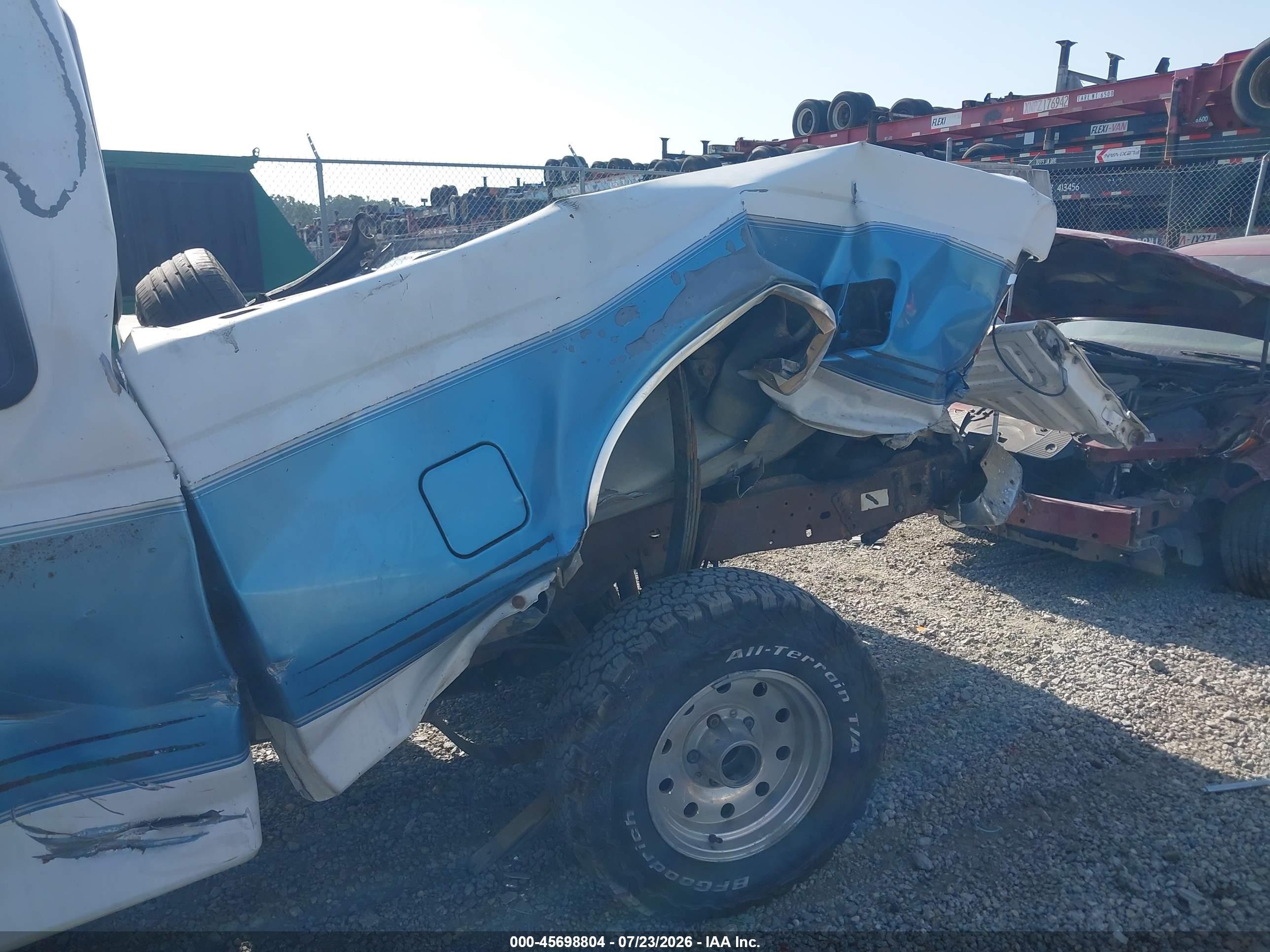 1993 Ford F150   Белый vin: 1FTEX15Y7PKA02235