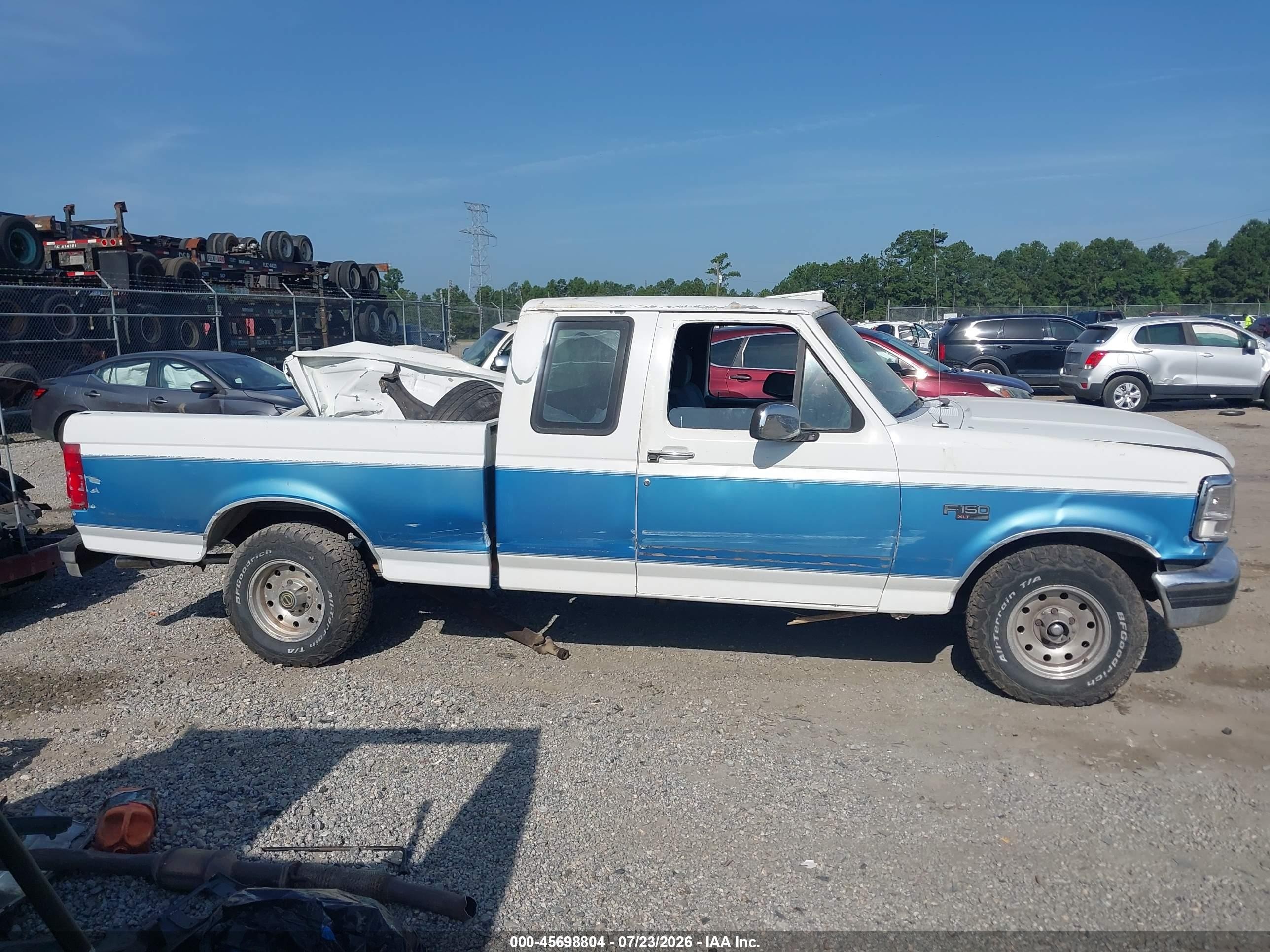 1993 Ford F150   Белый vin: 1FTEX15Y7PKA02235