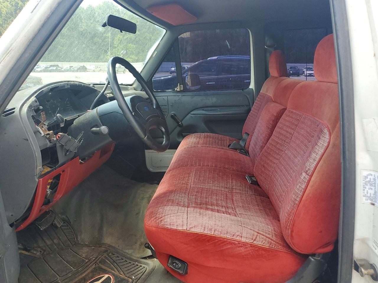 1993 Ford F-150 Xl Regular Cab White vin: 1FTEX15Y8PKA76568