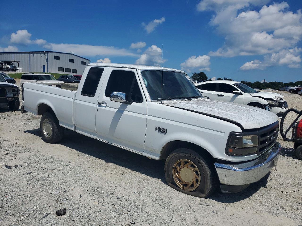 1993 Ford F-150 Xl Regular Cab White vin: 1FTEX15Y8PKA76568