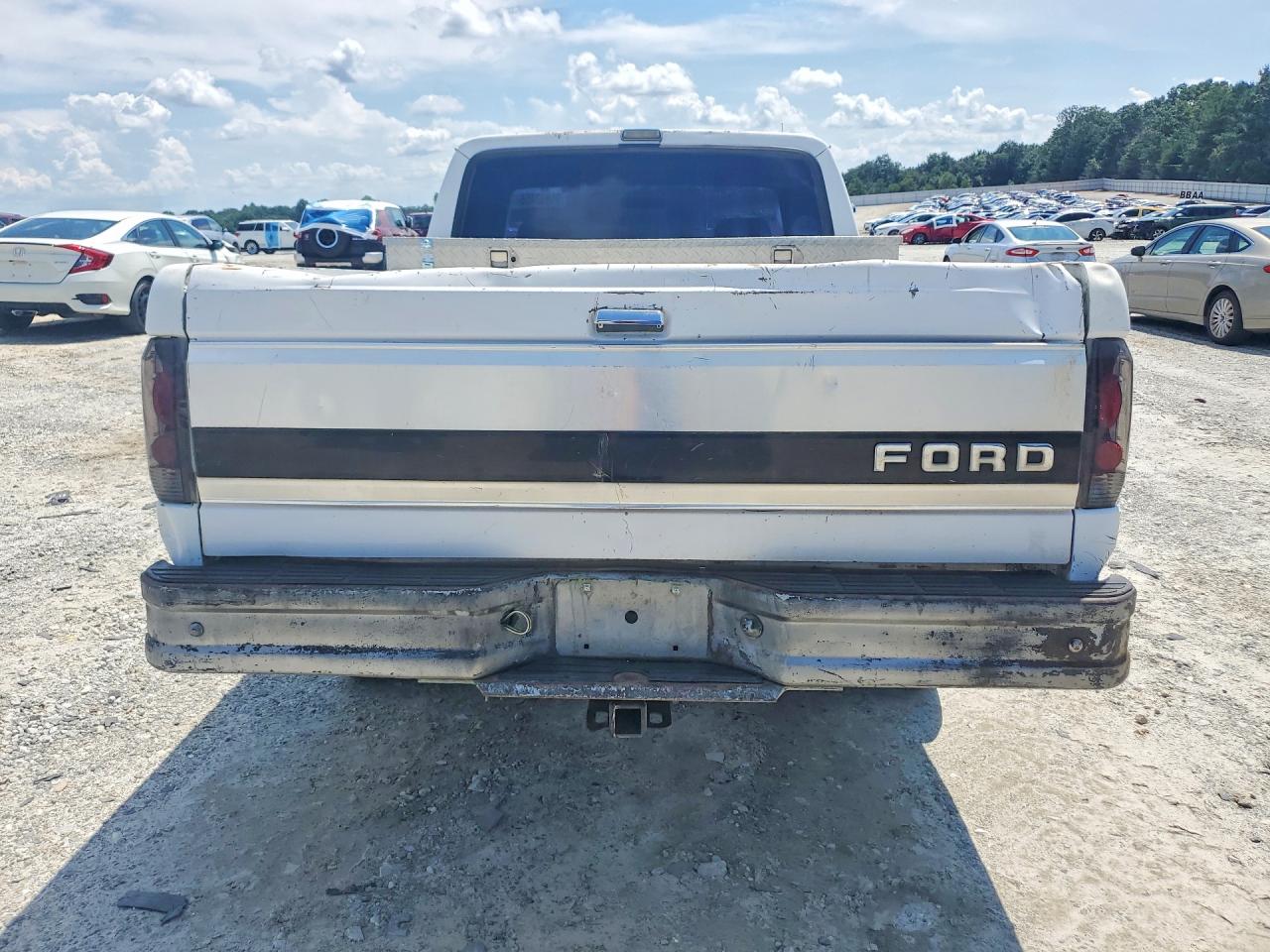 1993 Ford F-150 Xl Regular Cab White vin: 1FTEX15Y8PKA76568
