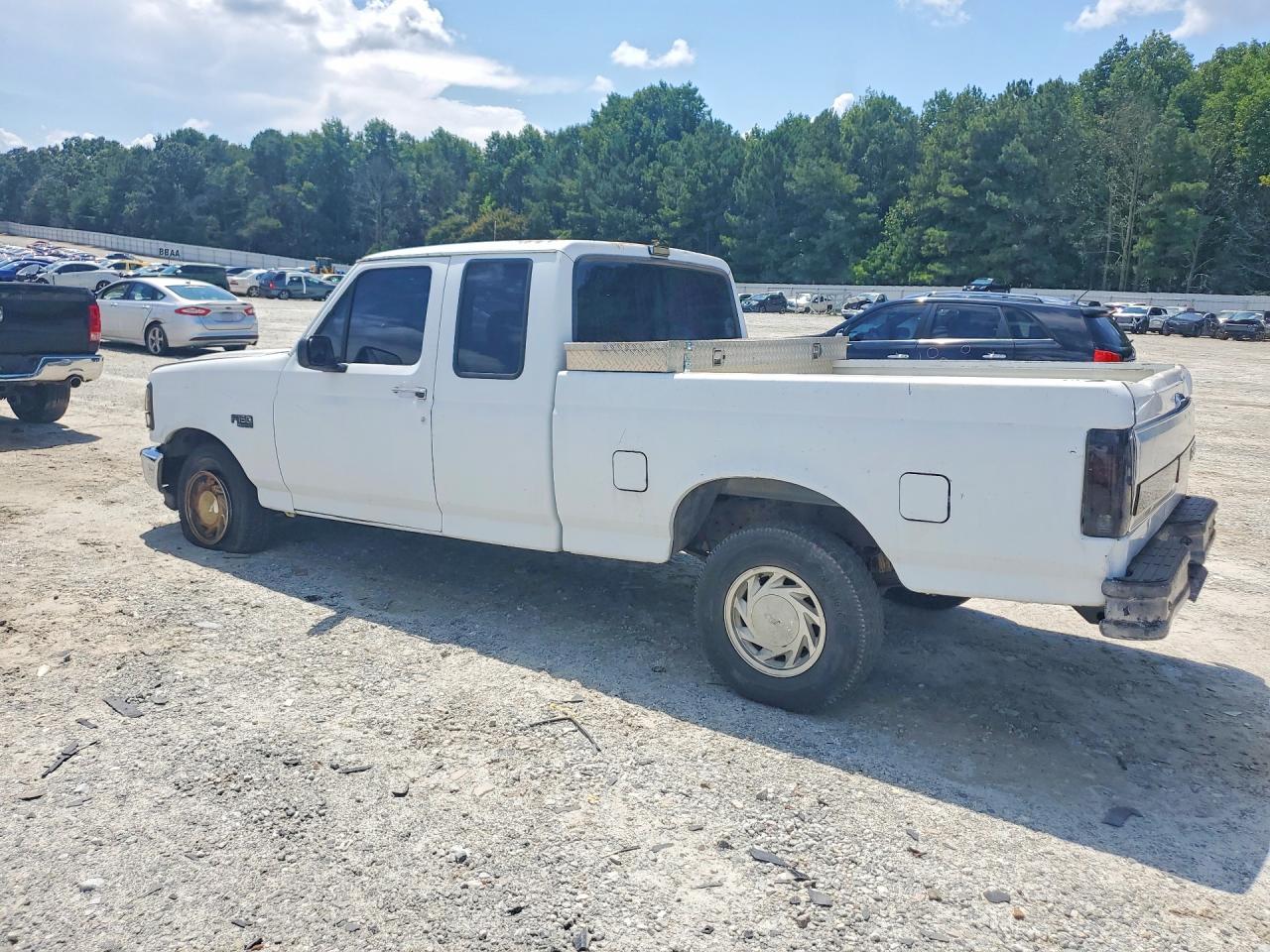 1993 Ford F-150 Xl Regular Cab White vin: 1FTEX15Y8PKA76568