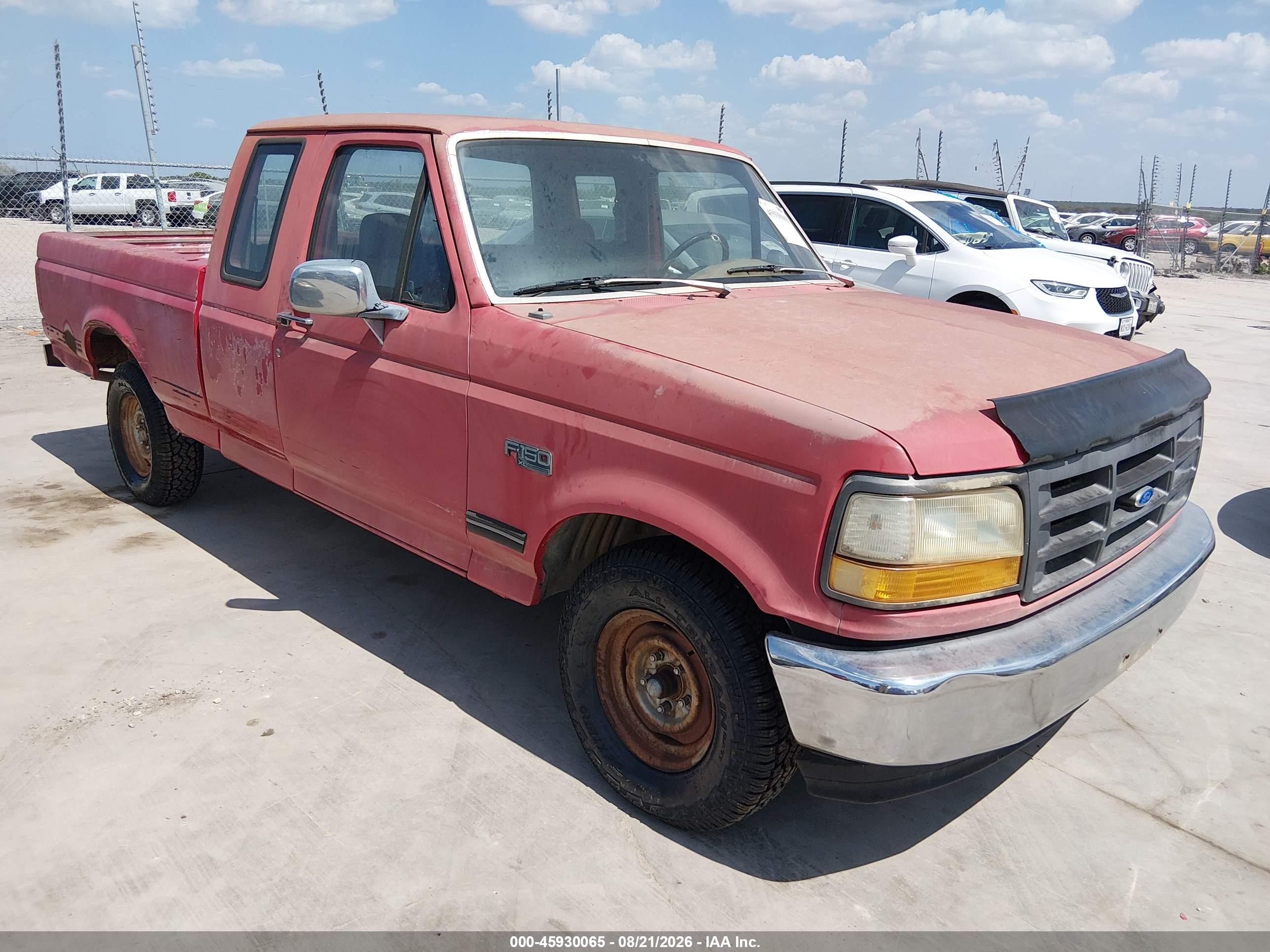 1993 Ford F150   Red vin: 1FTEX15Y9PKB60947