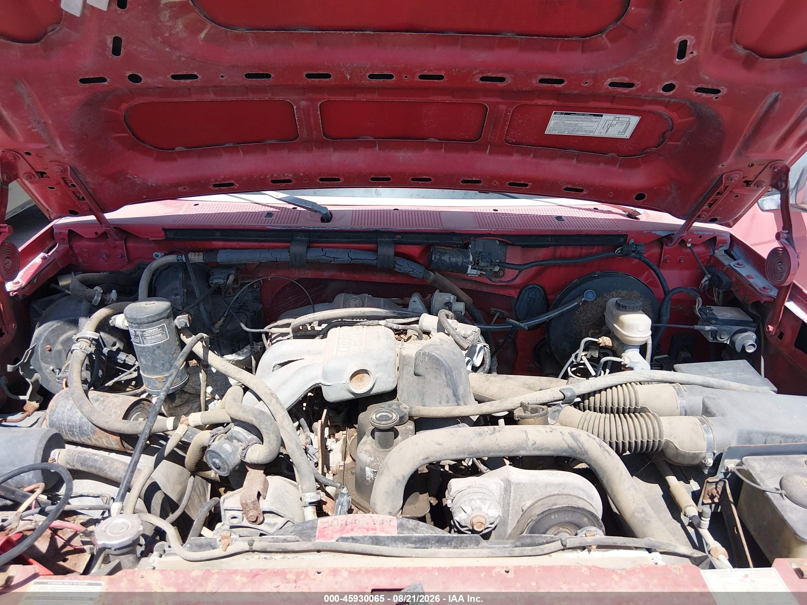 1993 Ford F150   Red vin: 1FTEX15Y9PKB60947