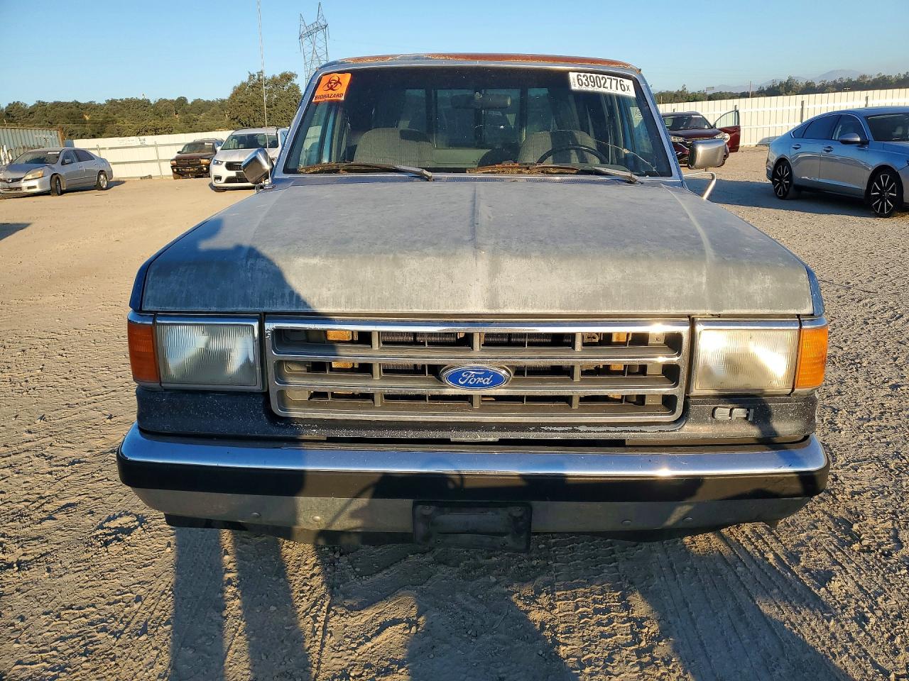1991 Ford F150 Blue vin: 1FTEX15YXMKA52350