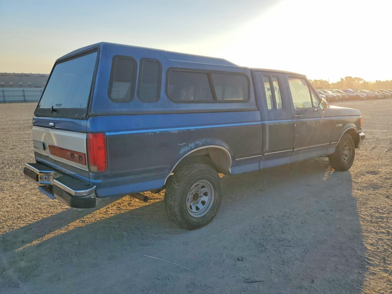 1991 Ford F150 Blue vin: 1FTEX15YXMKA52350