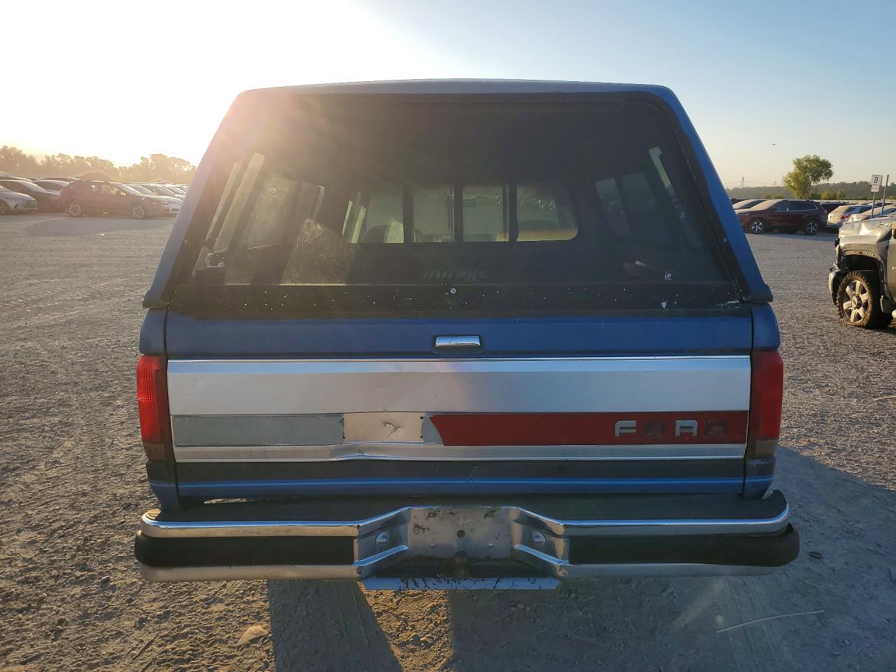 1991 Ford F150 Blue vin: 1FTEX15YXMKA52350