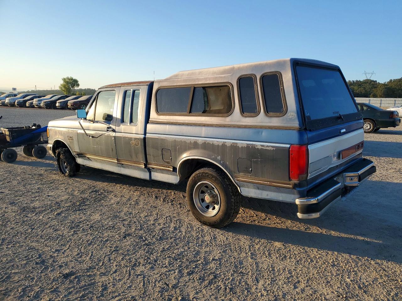 1991 Ford F150 Blue vin: 1FTEX15YXMKA52350