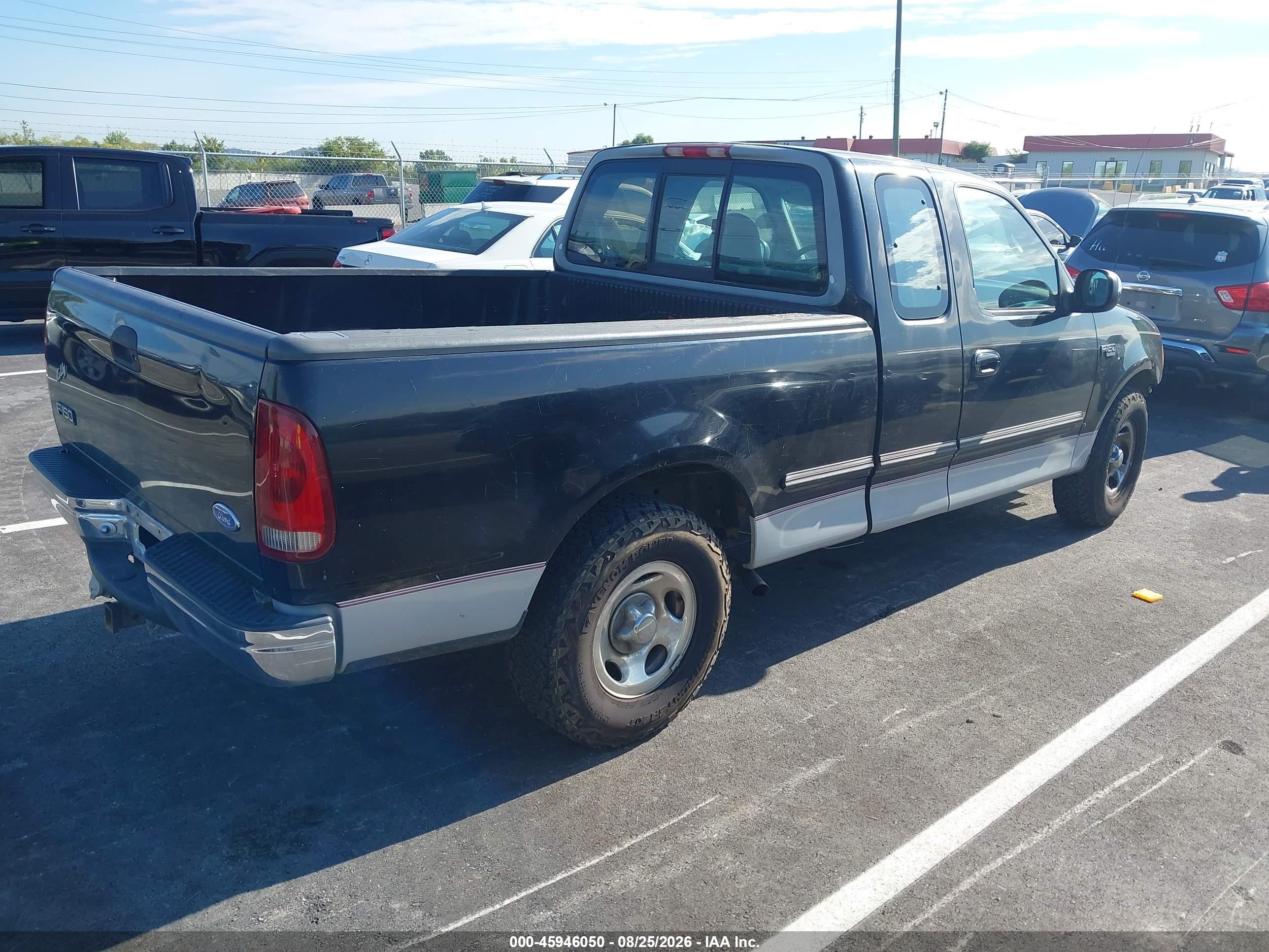 1997 Ford F-150 Lariat/xl/xlt Black vin: 1FTEX17L2VNC03067