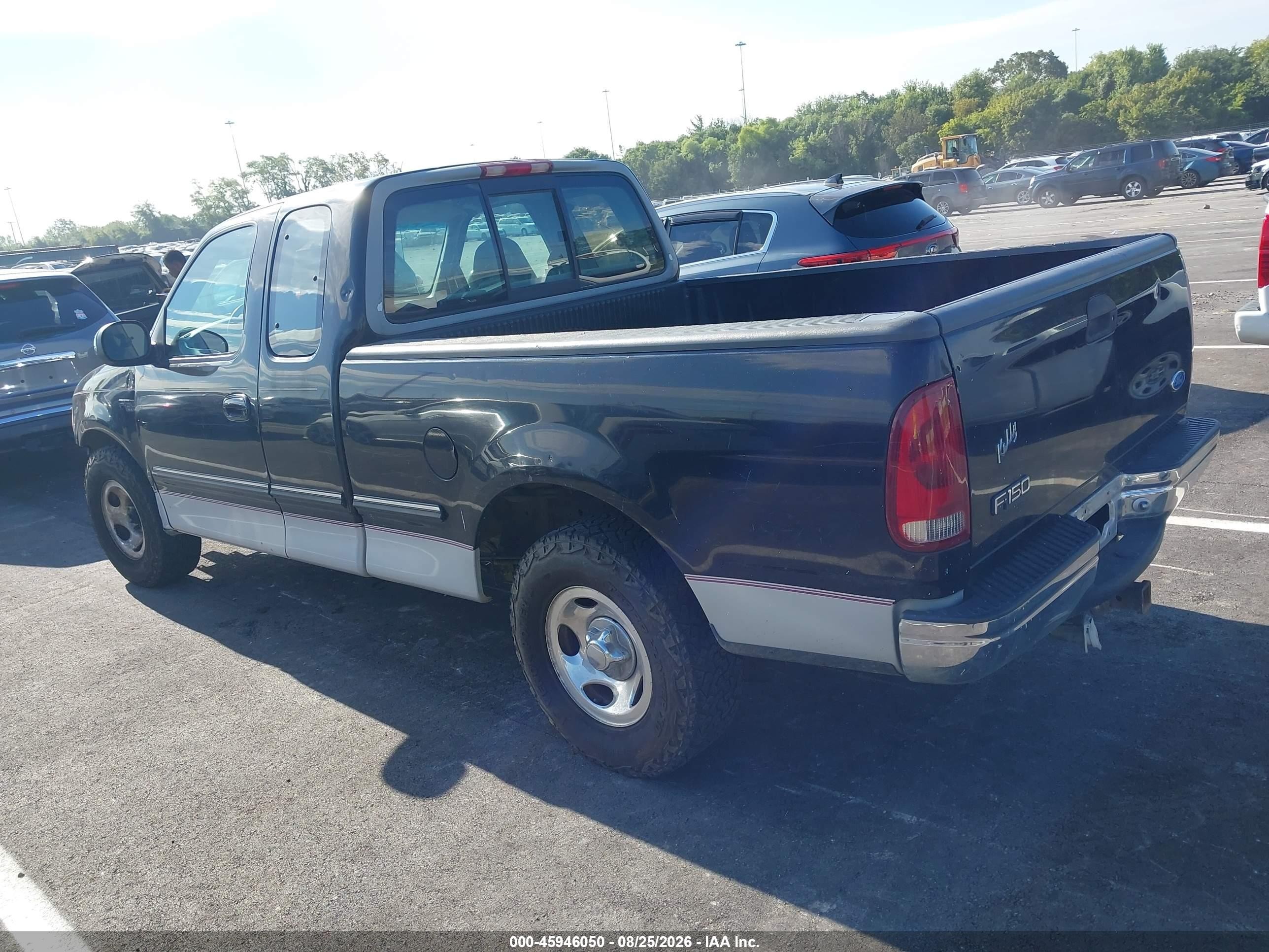 1997 Ford F-150 Lariat/xl/xlt Black vin: 1FTEX17L2VNC03067