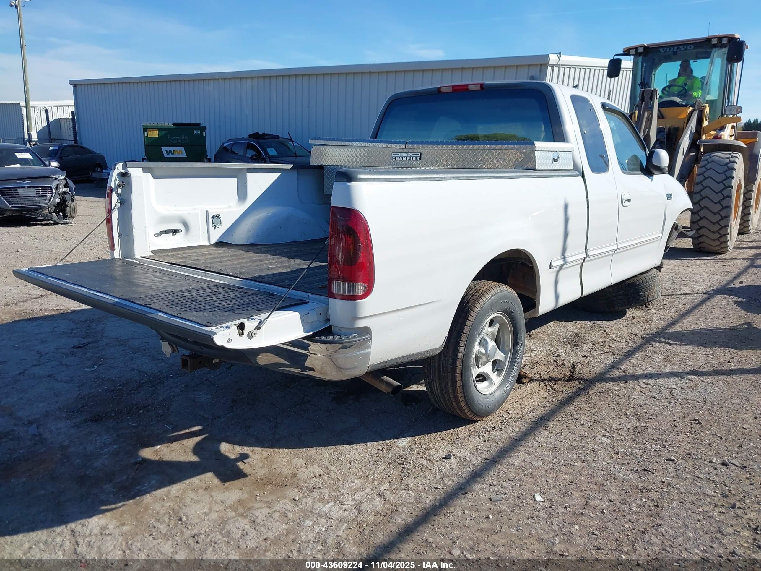 1997 Ford F-150 Lariat/xl/xlt White vin: 1FTEX17L4VNB11720
