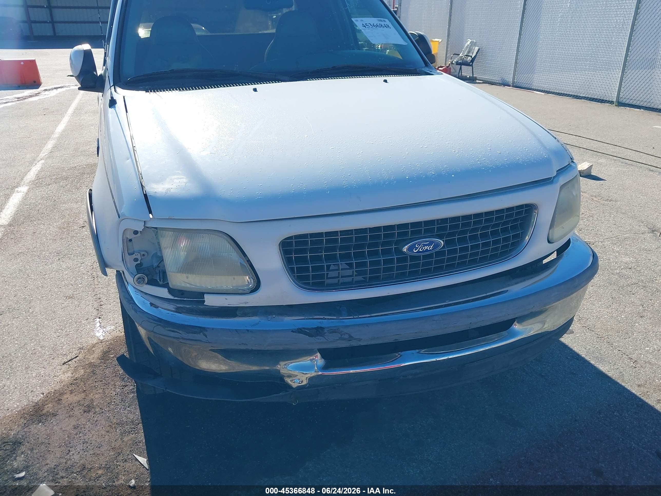 1997 Ford F-150 Lariat/xl/xlt White vin: 1FTEX17L4VNC57468