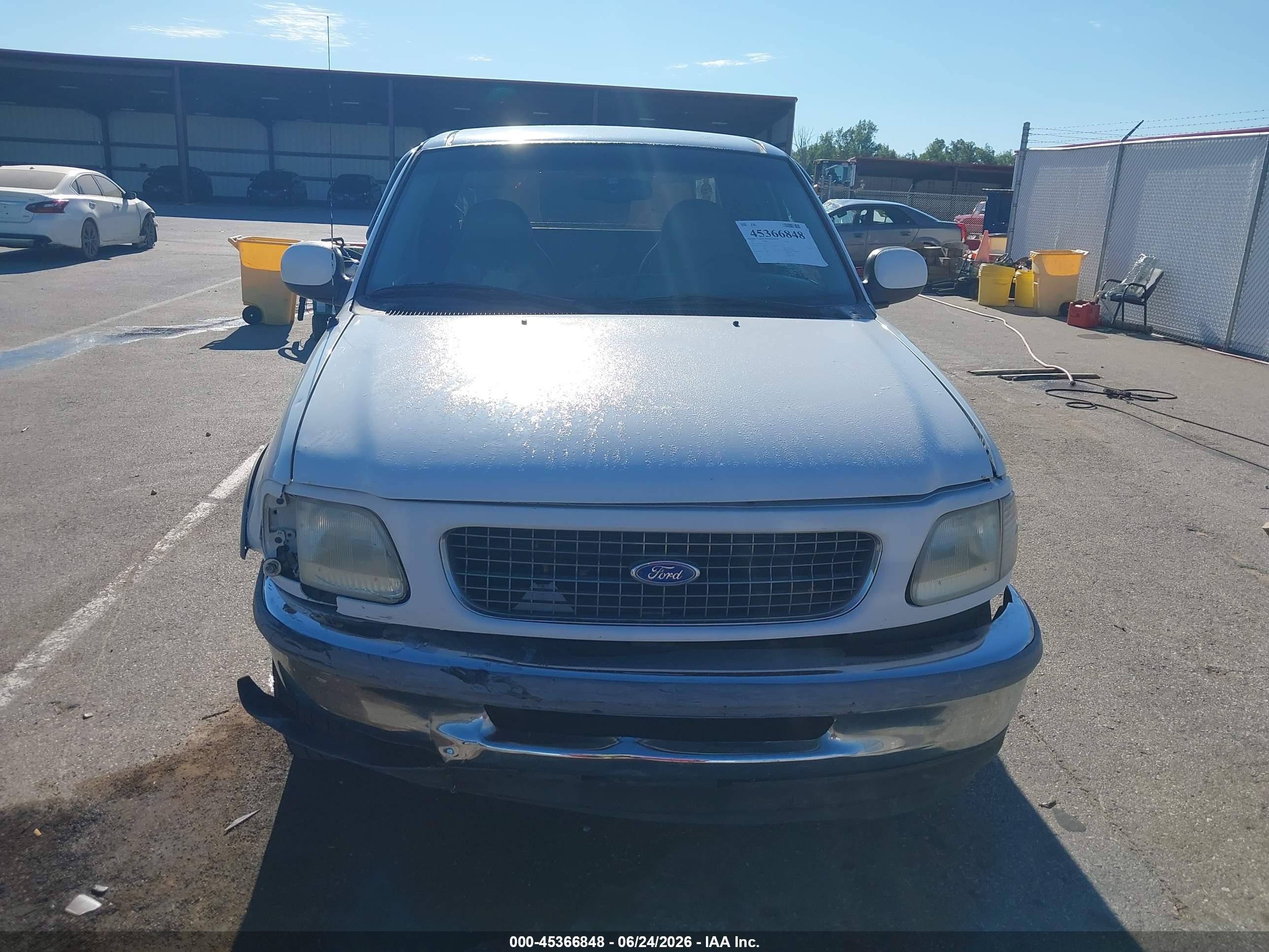 1997 Ford F-150 Lariat/xl/xlt White vin: 1FTEX17L4VNC57468