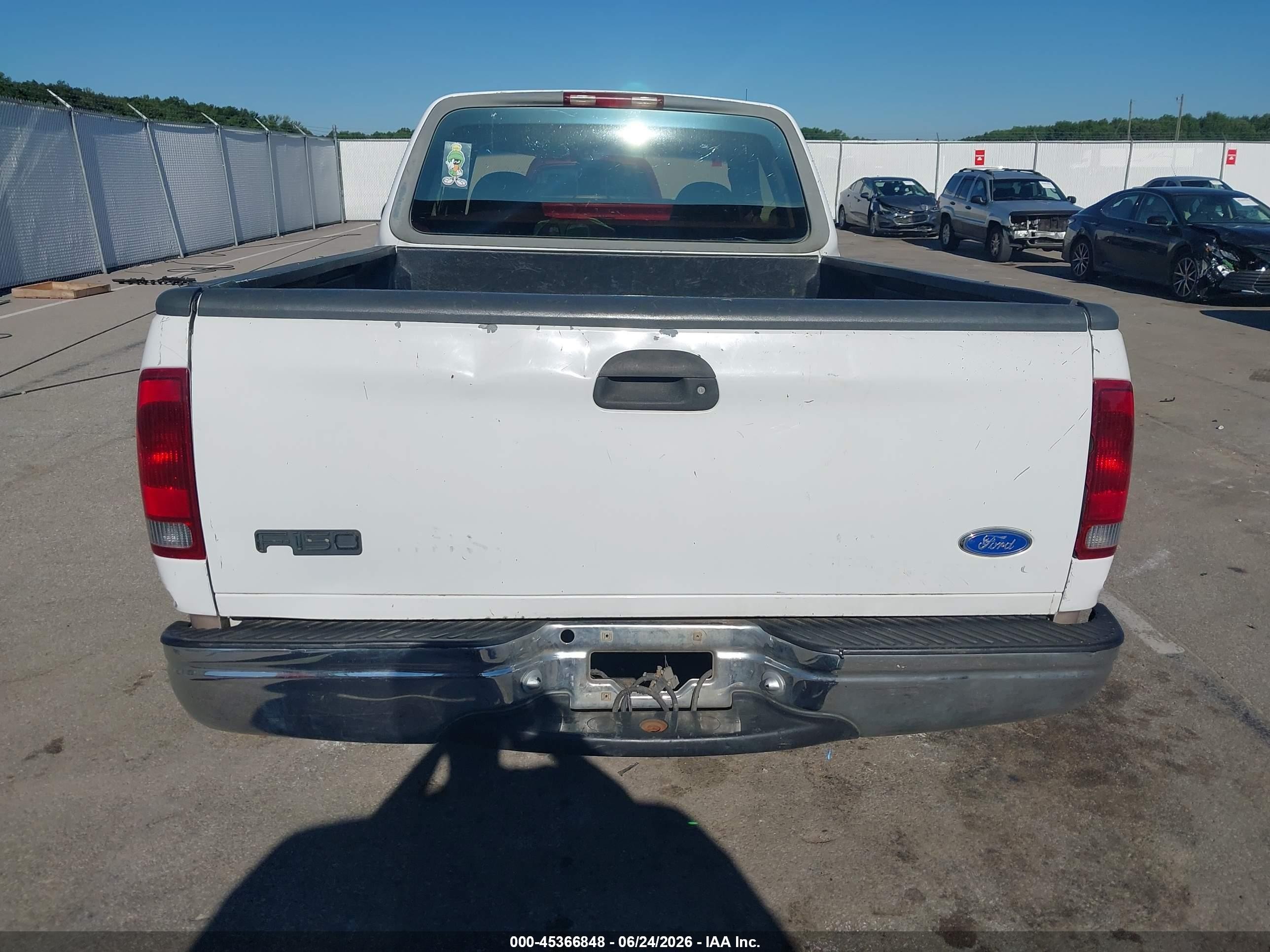 1997 Ford F-150 Lariat/xl/xlt White vin: 1FTEX17L4VNC57468