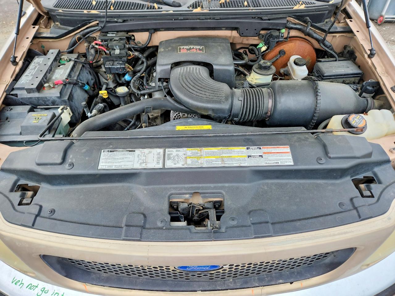 1997 Ford F150 Tan vin: 1FTEX17L5VNB13976