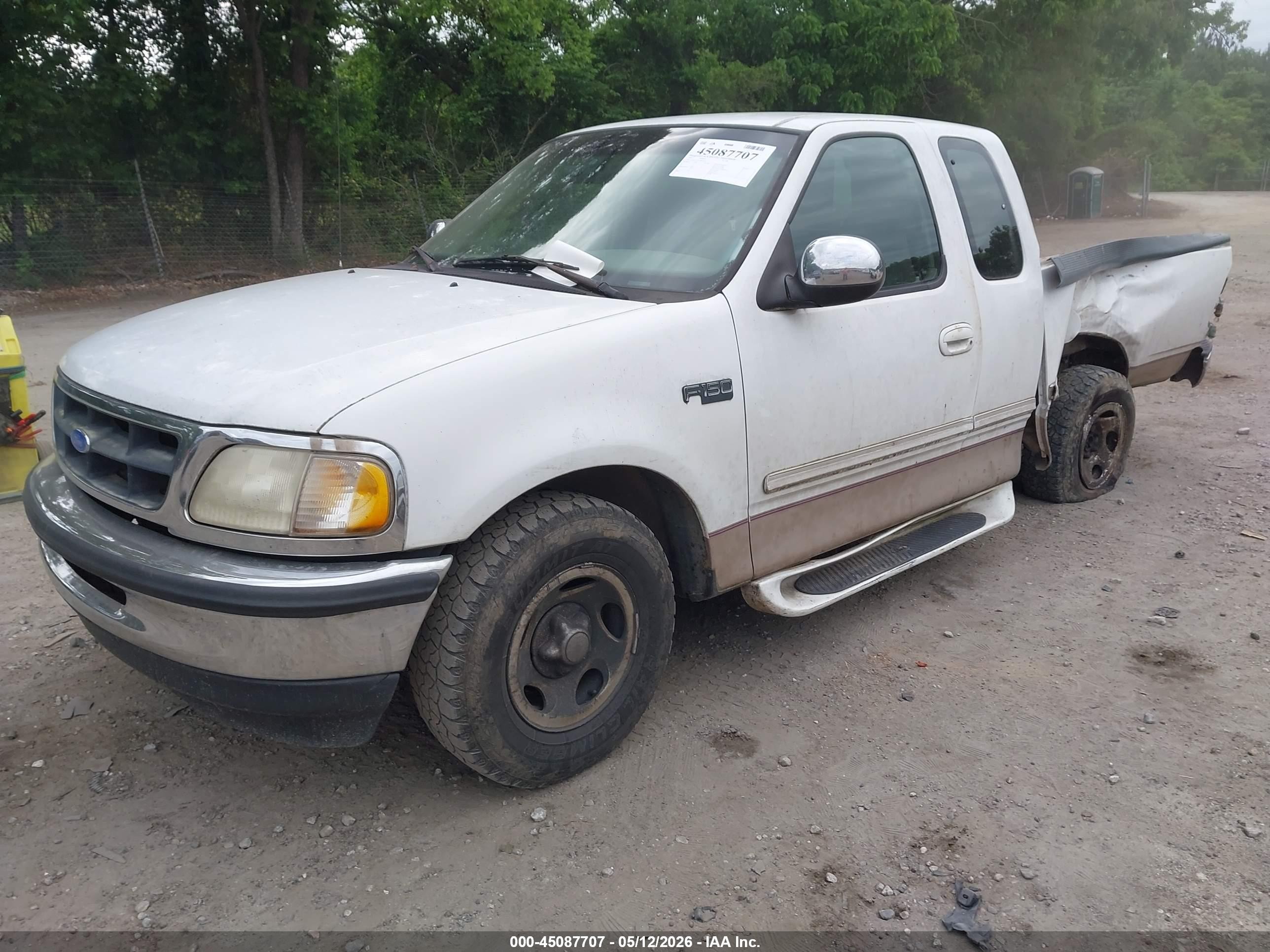 1997 Ford F-150 Lariat/xl/xlt White vin: 1FTEX17L5VNB44354
