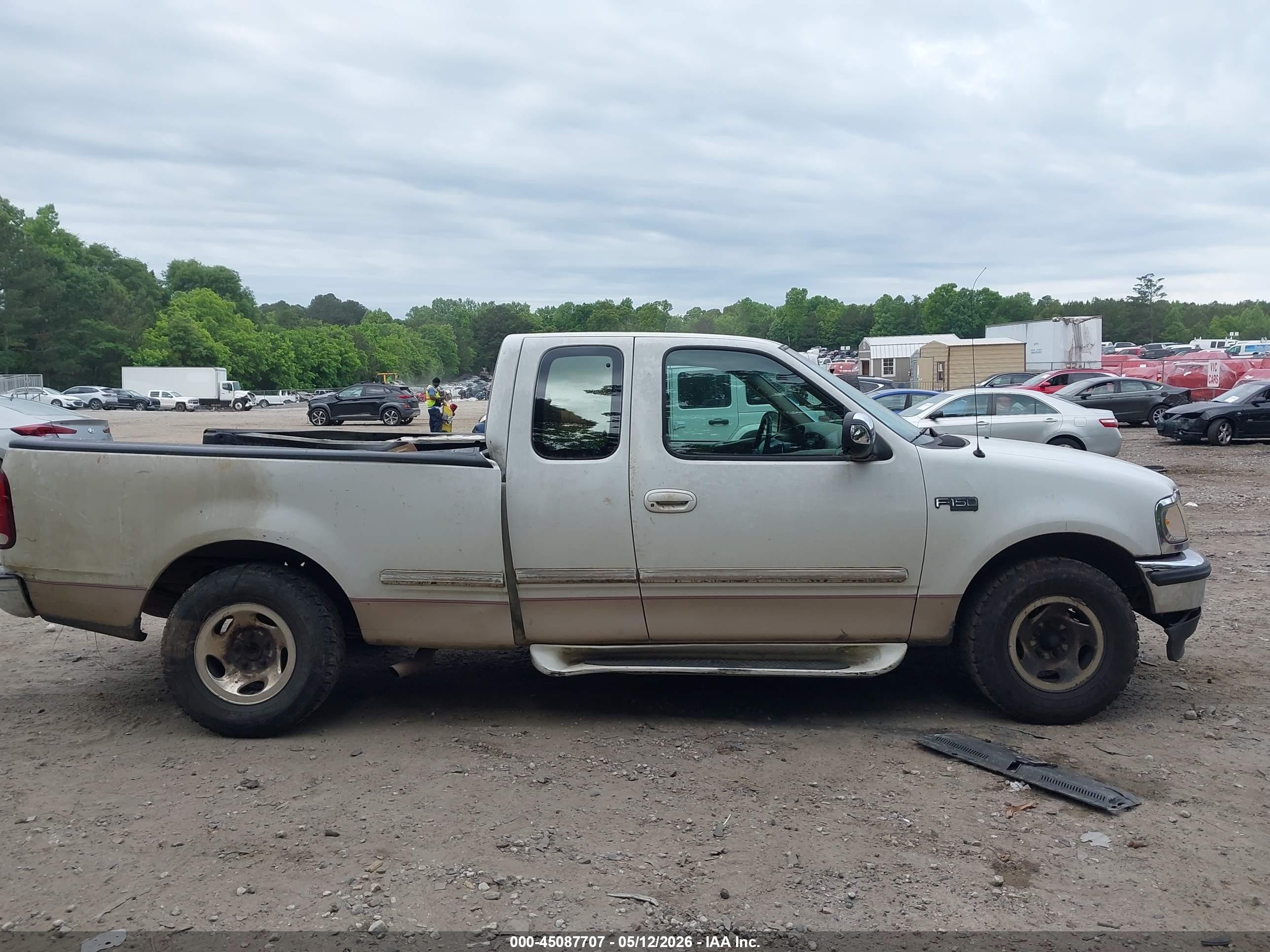 1997 Ford F-150 Lariat/xl/xlt White vin: 1FTEX17L5VNB44354