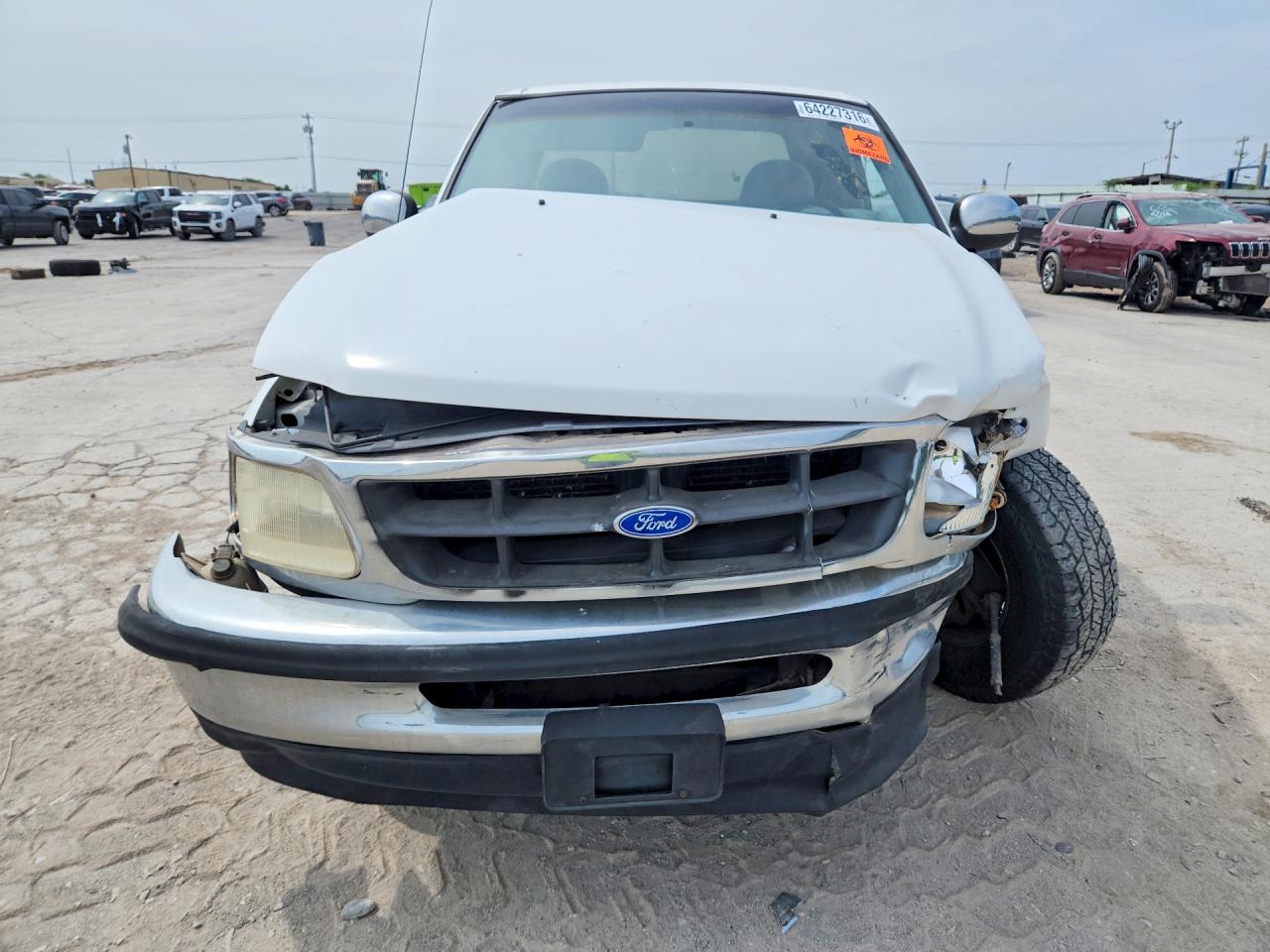 1997 Ford F150 White vin: 1FTEX17L6VNB33508