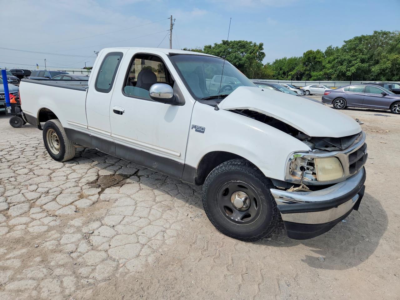 1997 Ford F150 White vin: 1FTEX17L6VNB33508