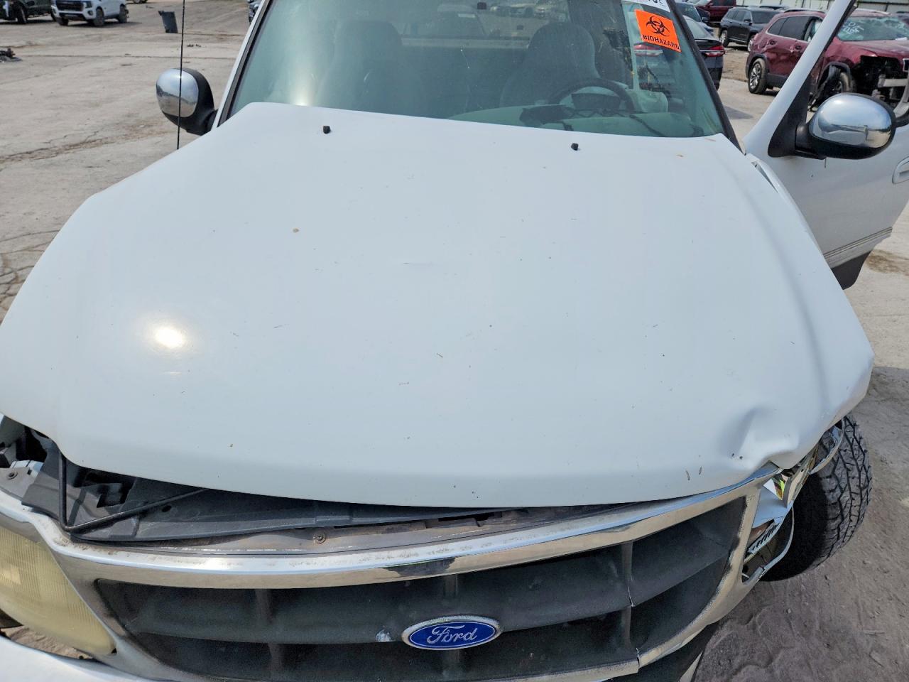 1997 Ford F150 White vin: 1FTEX17L6VNB33508