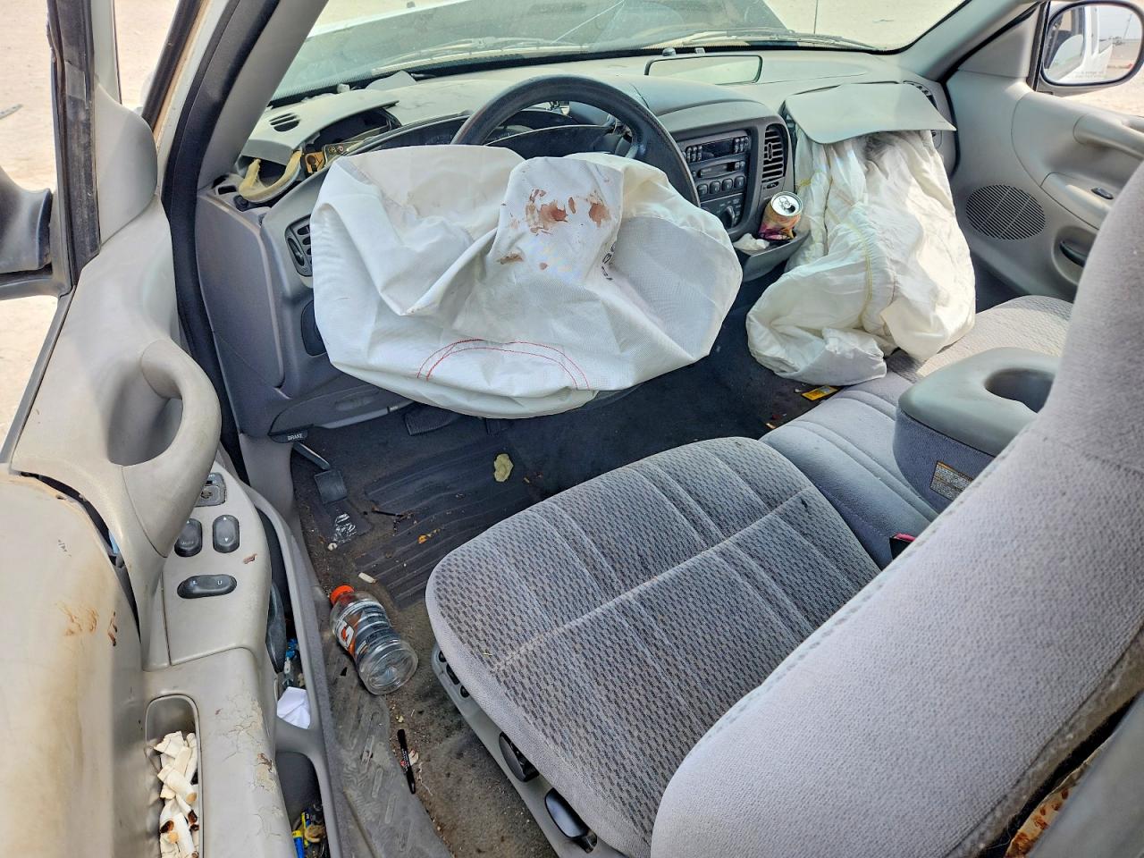1997 Ford F150 White vin: 1FTEX17L6VNB33508