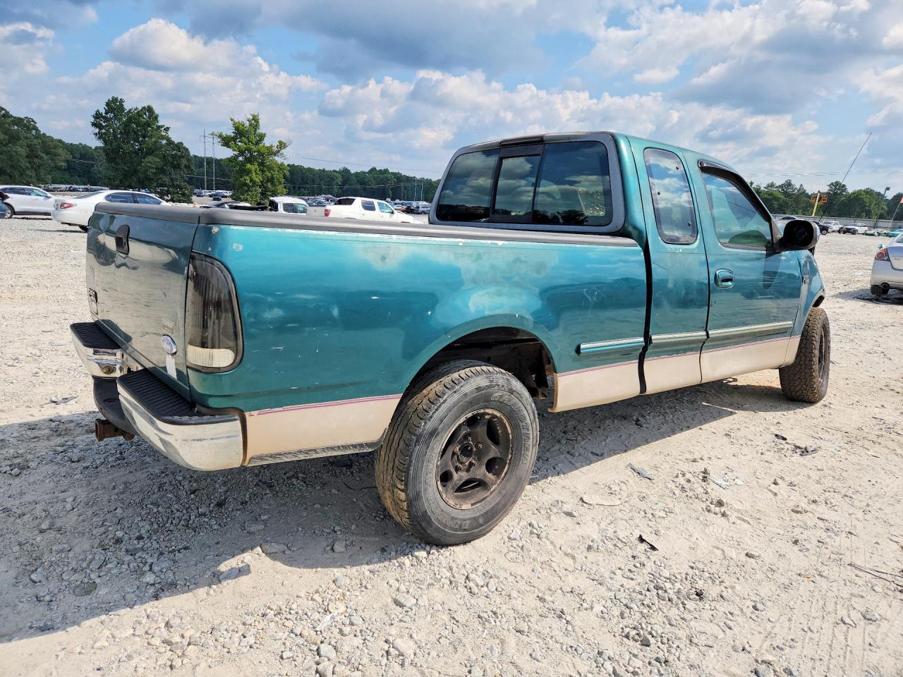 1997 Ford F150 Green vin: 1FTEX17L6VNB79596