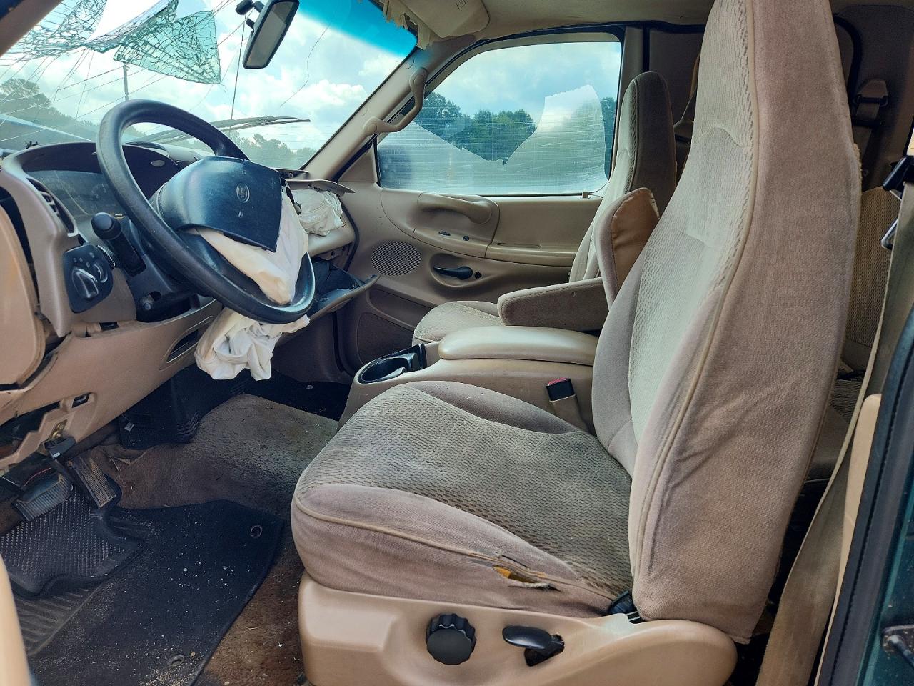 1997 Ford F150 Green vin: 1FTEX17L6VNB79596
