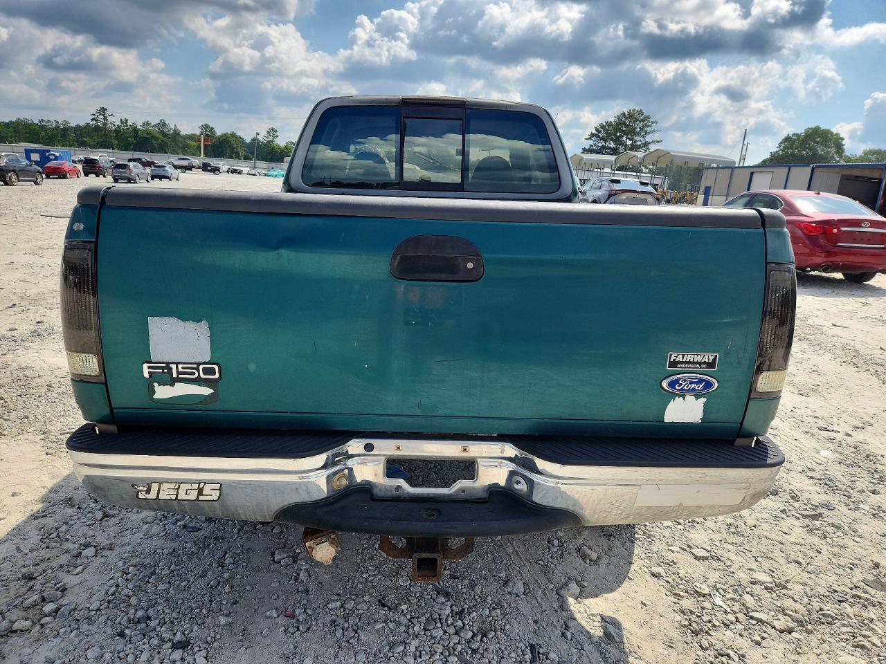 1997 Ford F150 Green vin: 1FTEX17L6VNB79596
