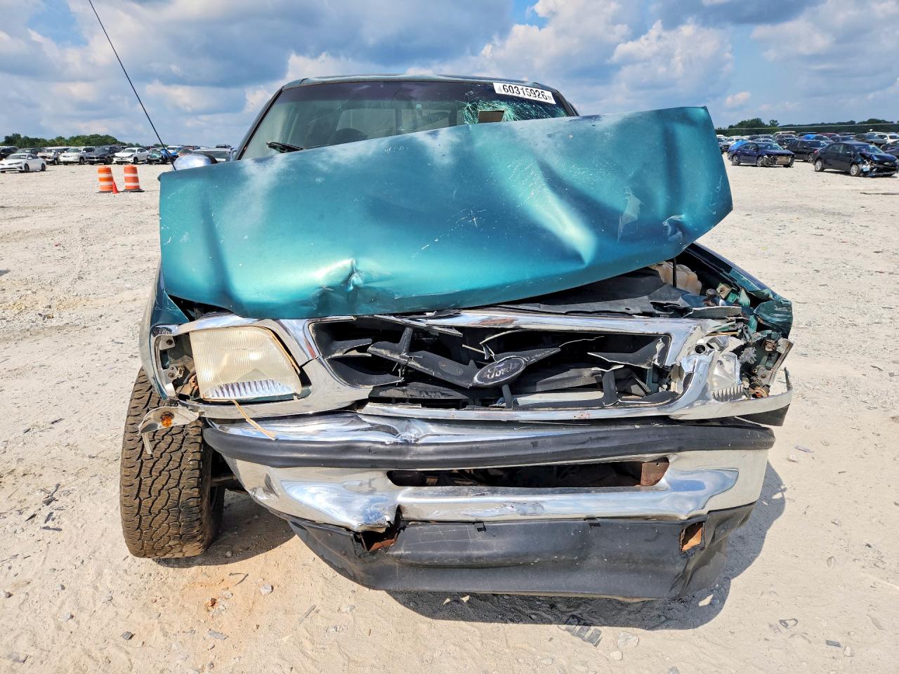 1997 Ford F150 Green vin: 1FTEX17L6VNB79596
