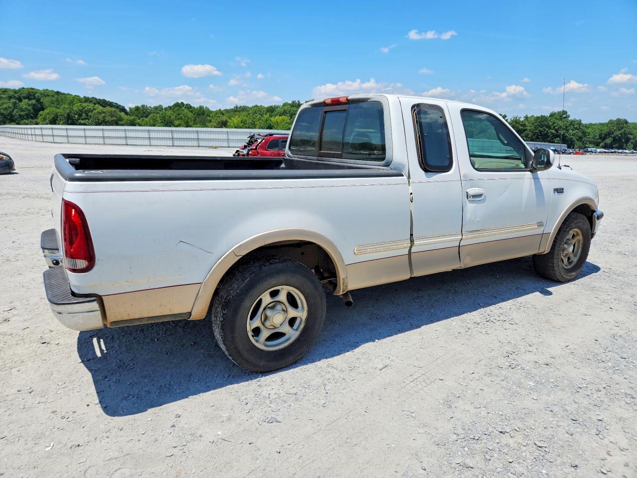 1997 Ford F150 White vin: 1FTEX17L7VNB81177