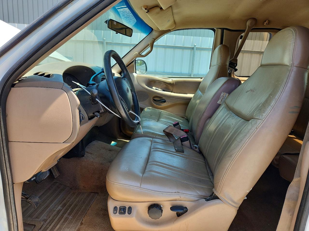 1997 Ford F150 White vin: 1FTEX17L7VNB81177