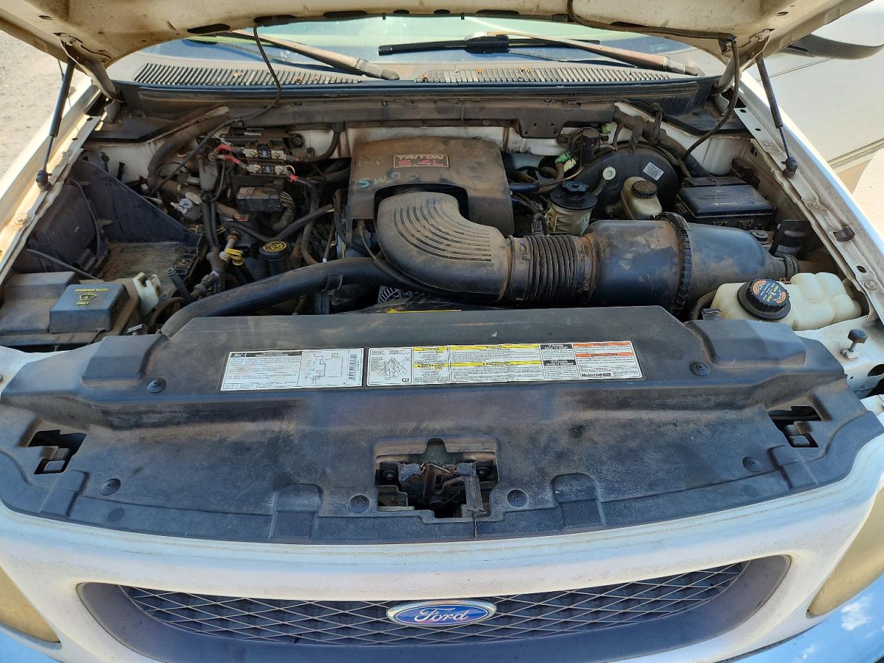 1997 Ford F150 White vin: 1FTEX17L7VNB81177