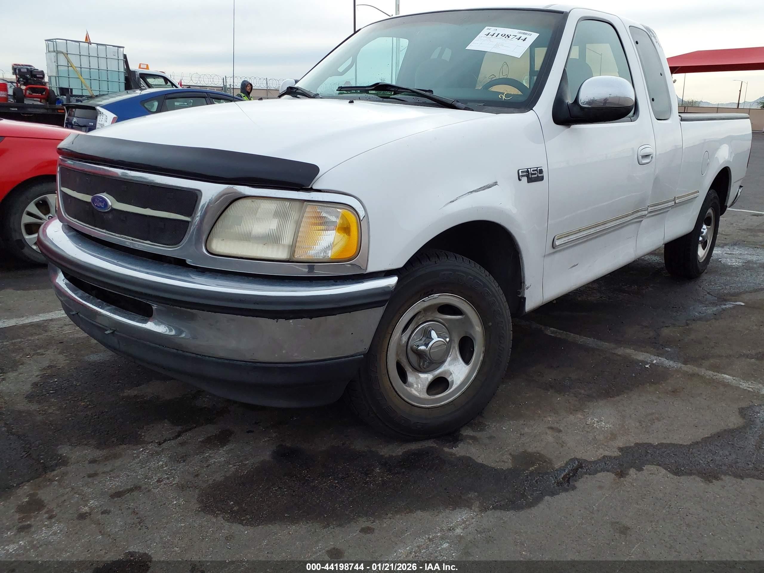 1997 Ford F-150 Lariat/xl/xlt White vin: 1FTEX17L9VKC12866
