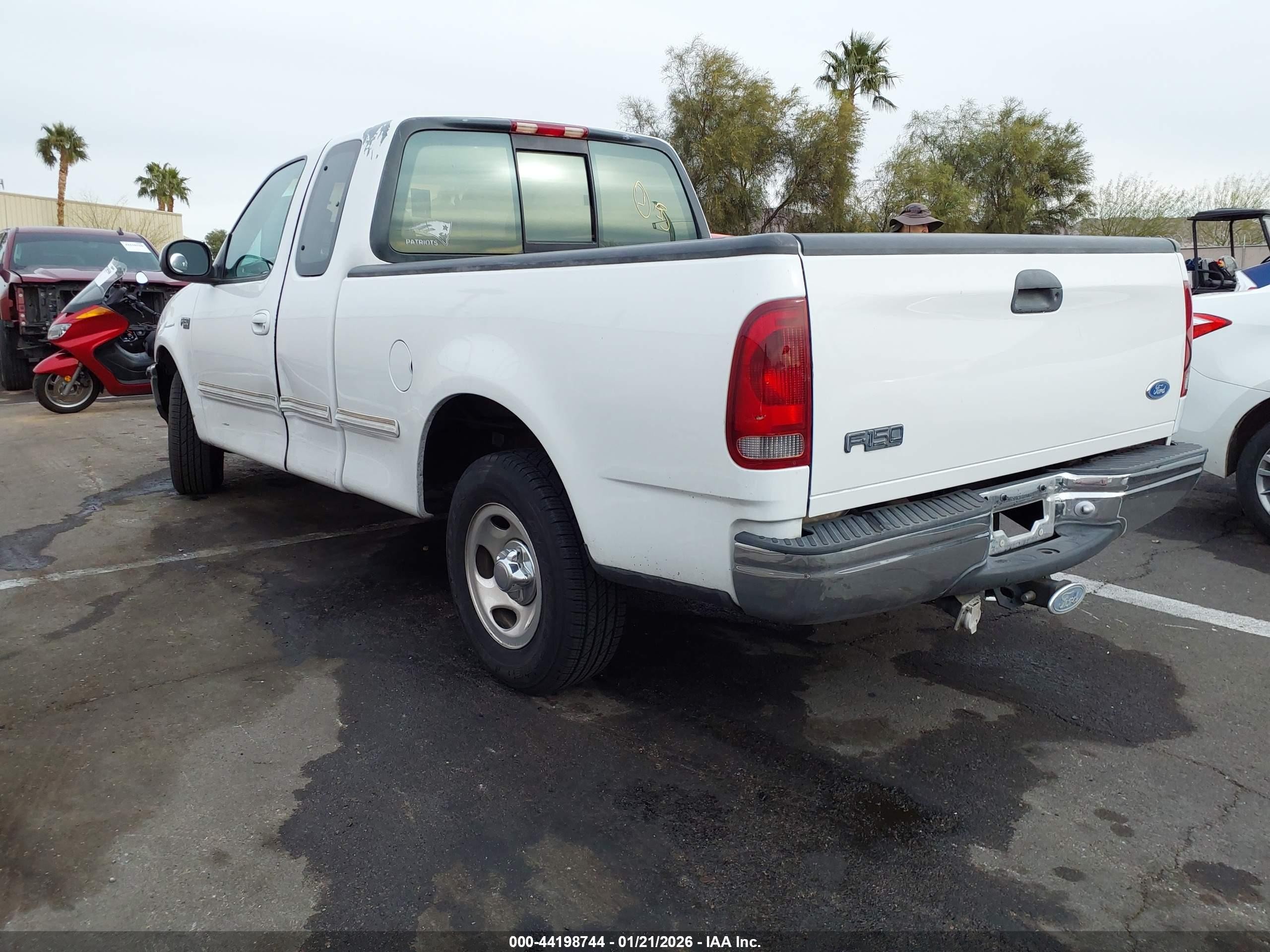 1997 Ford F-150 Lariat/xl/xlt White vin: 1FTEX17L9VKC12866