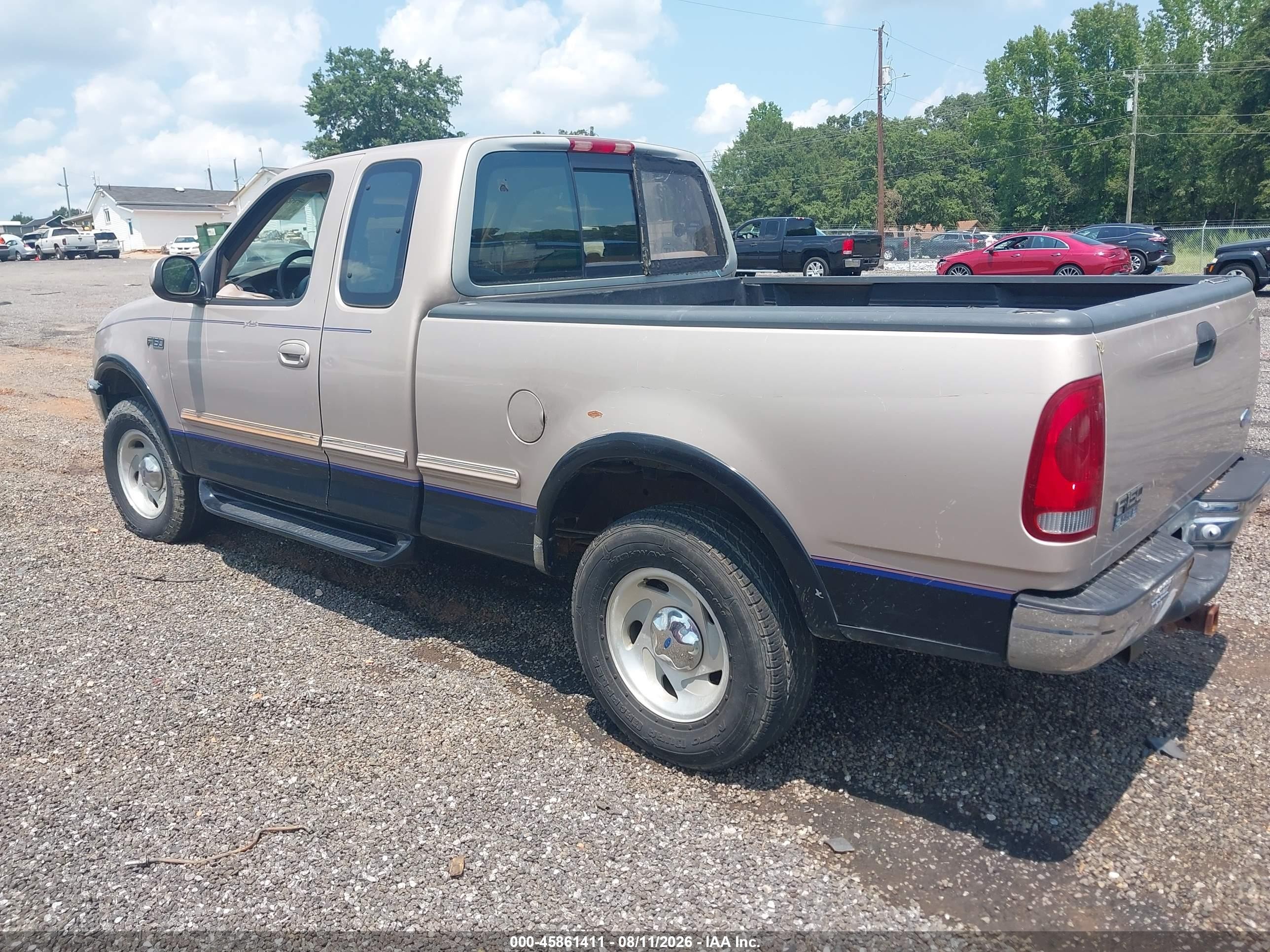 1997 Ford F-150 Lariat/xl/xlt Pewter vin: 1FTEX18L0VNC49737
