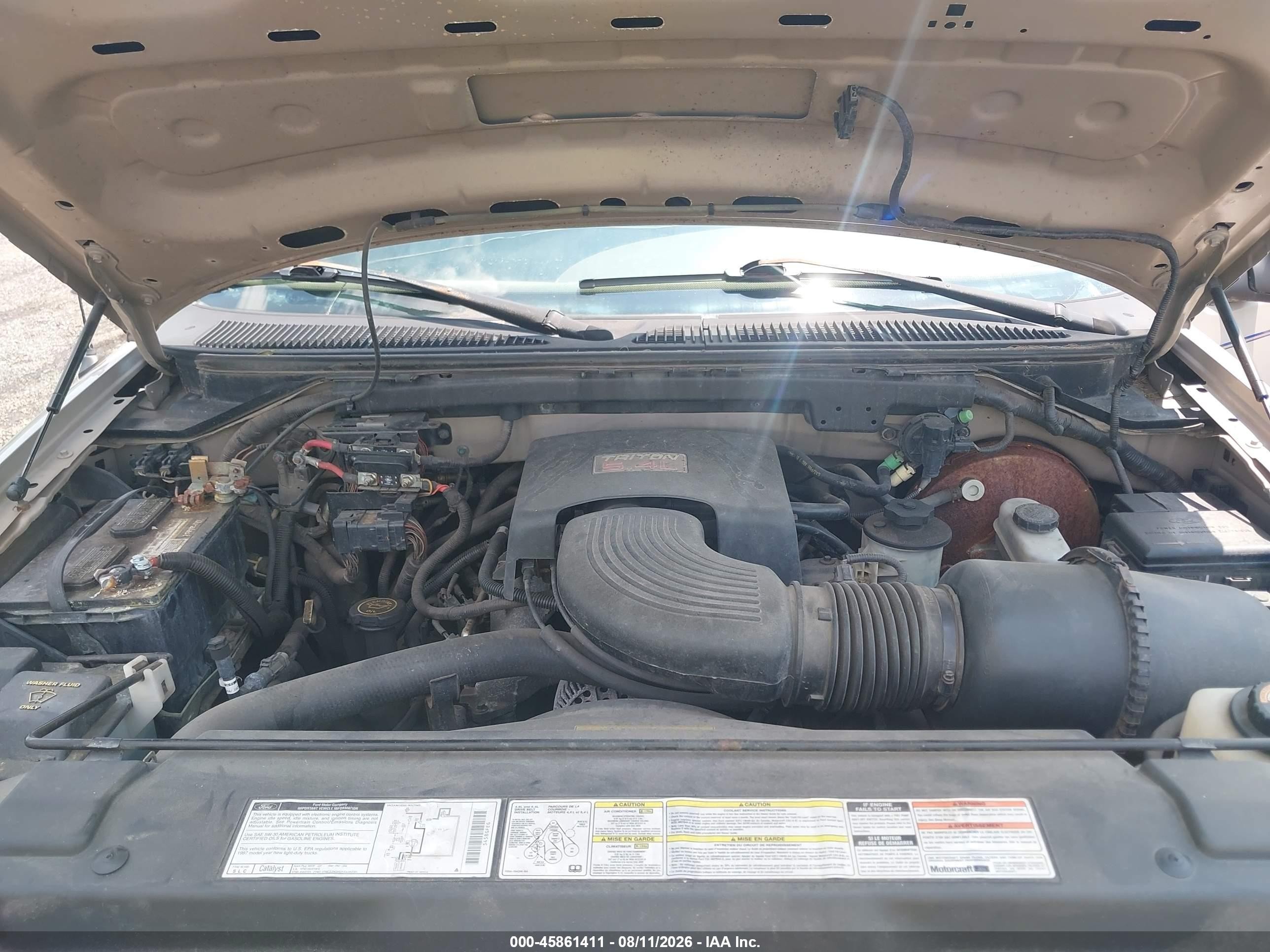 1997 Ford F-150 Lariat/xl/xlt Pewter vin: 1FTEX18L0VNC49737