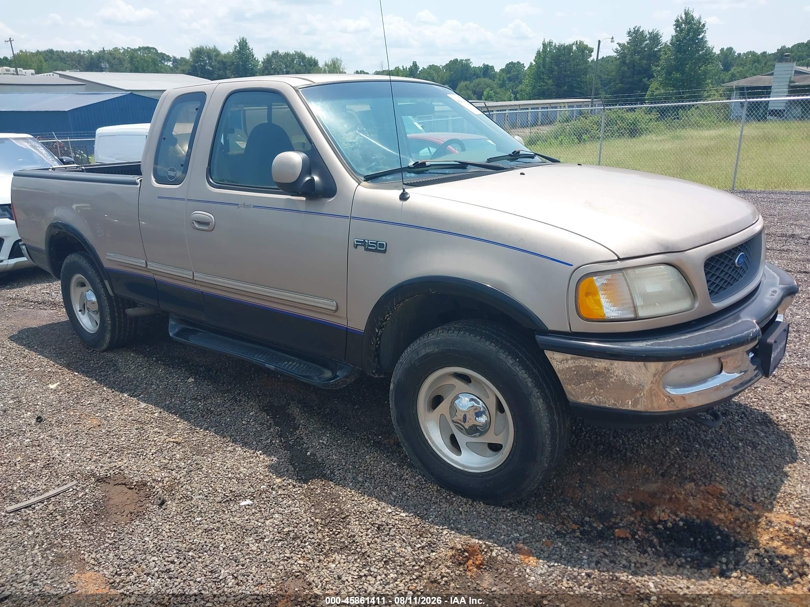 1997 Ford F-150 Lariat/xl/xlt Pewter vin: 1FTEX18L0VNC49737