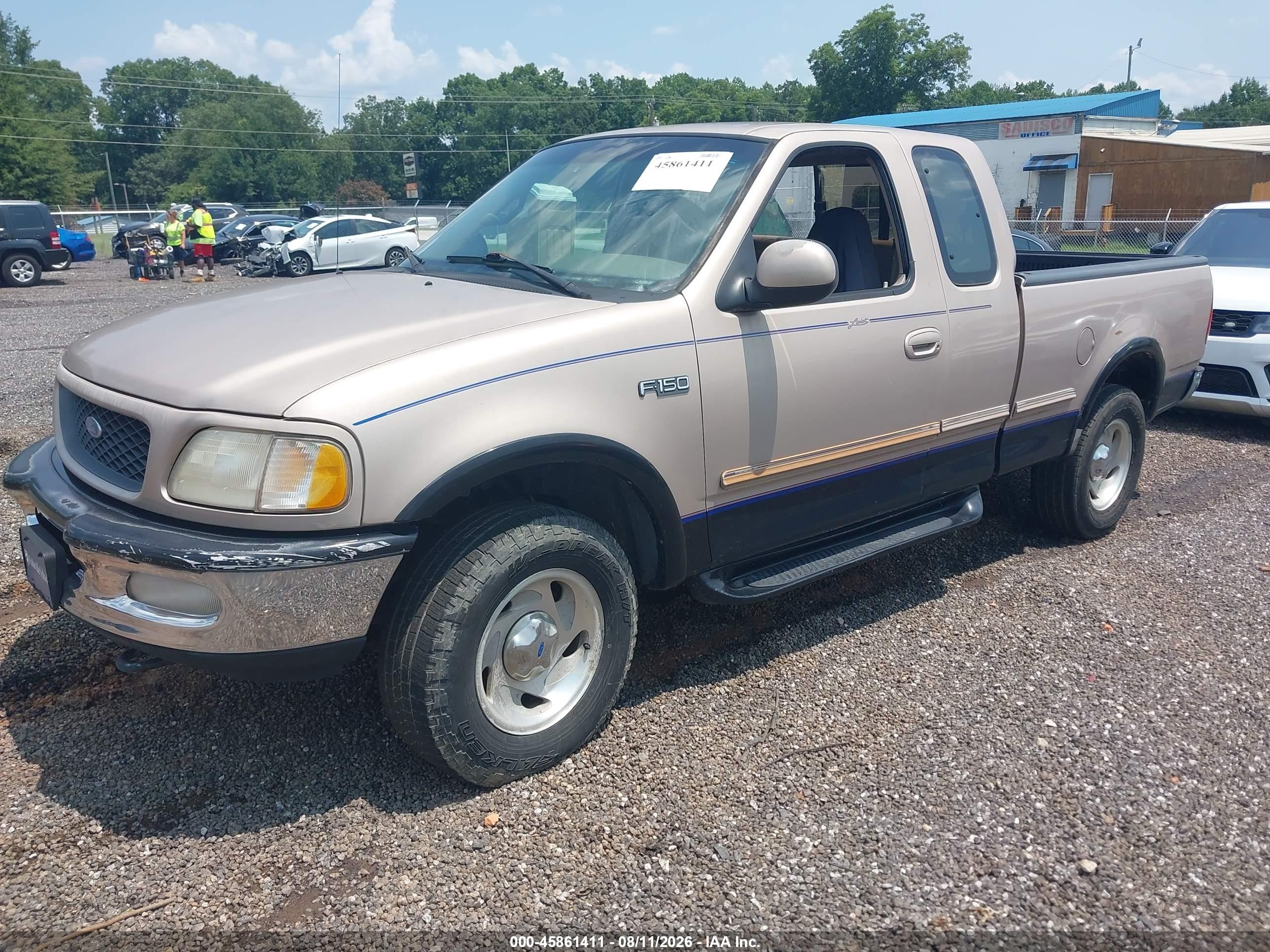1997 Ford F-150 Lariat/xl/xlt Pewter vin: 1FTEX18L0VNC49737