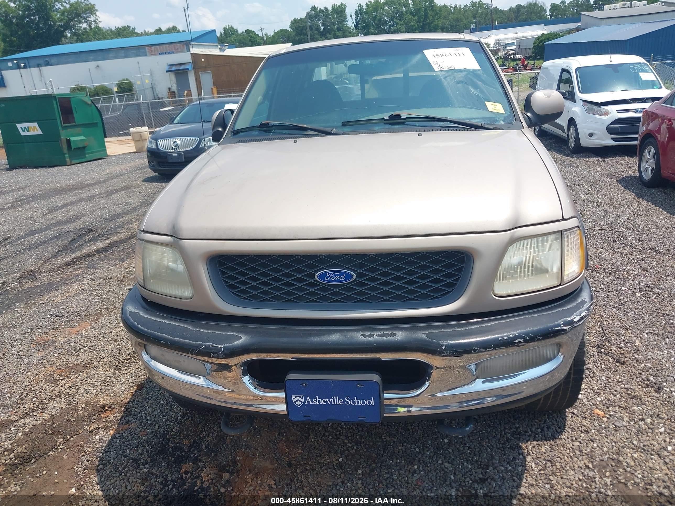 1997 Ford F-150 Lariat/xl/xlt Pewter vin: 1FTEX18L0VNC49737