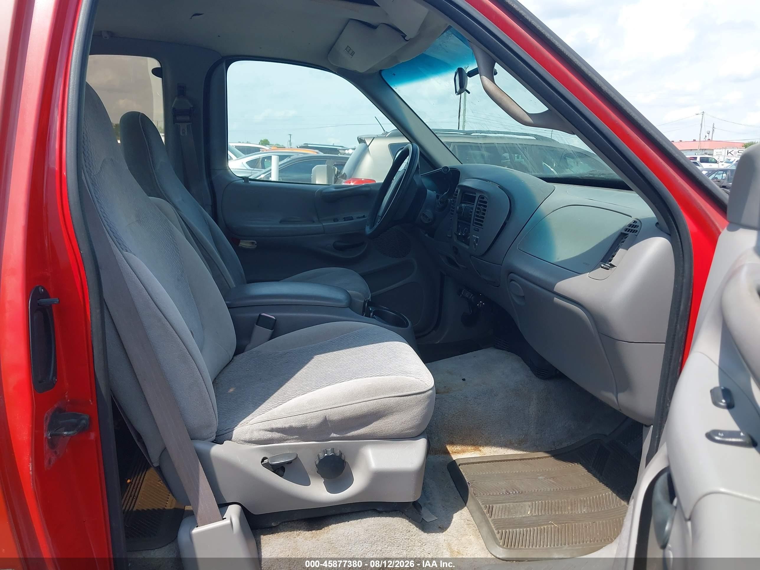 1997 Ford F-150 Lariat/xl/xlt Red vin: 1FTEX18L0VNC73911