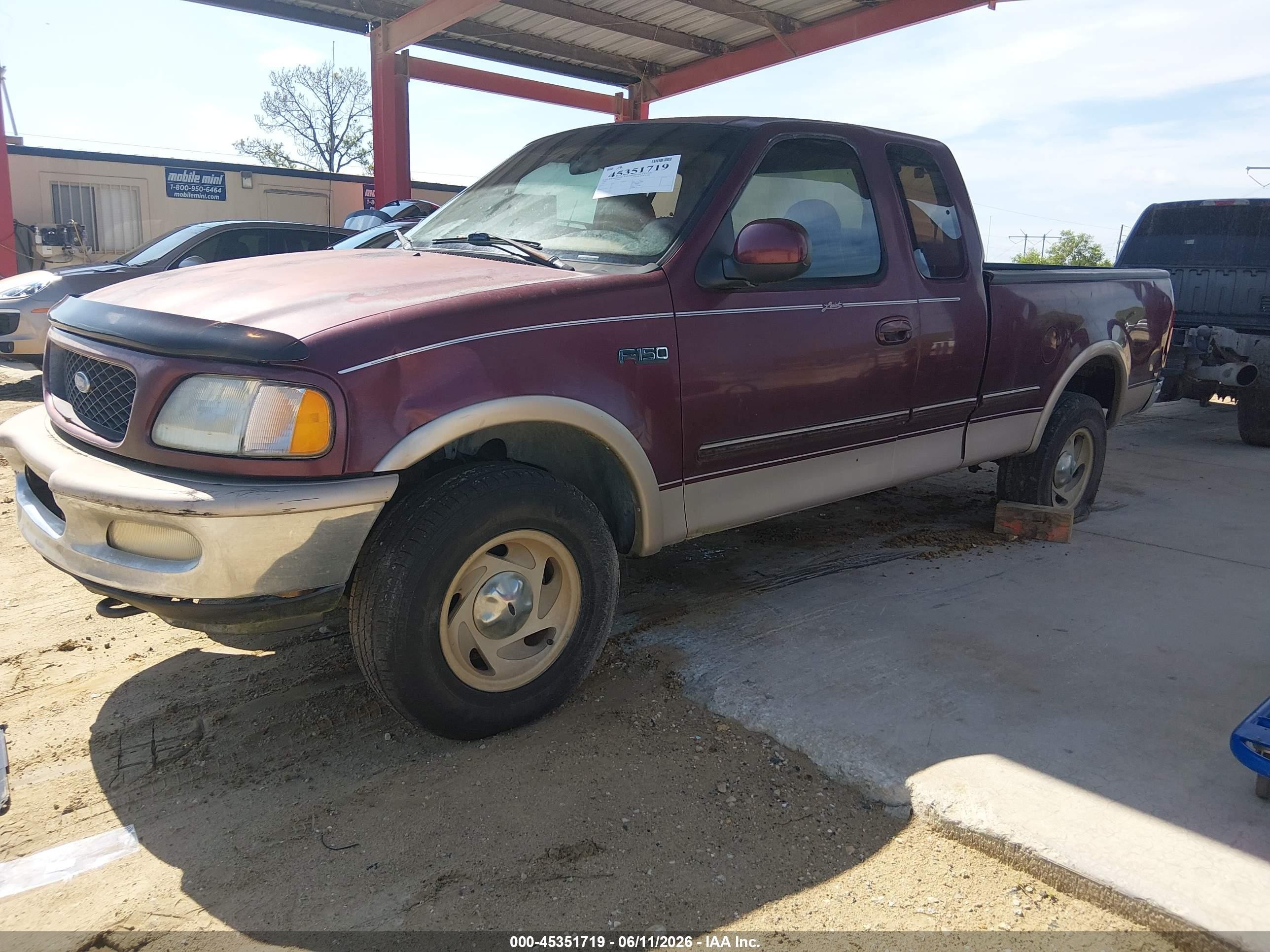 1997 Ford F150   Red vin: 1FTEX18L1VNC50833