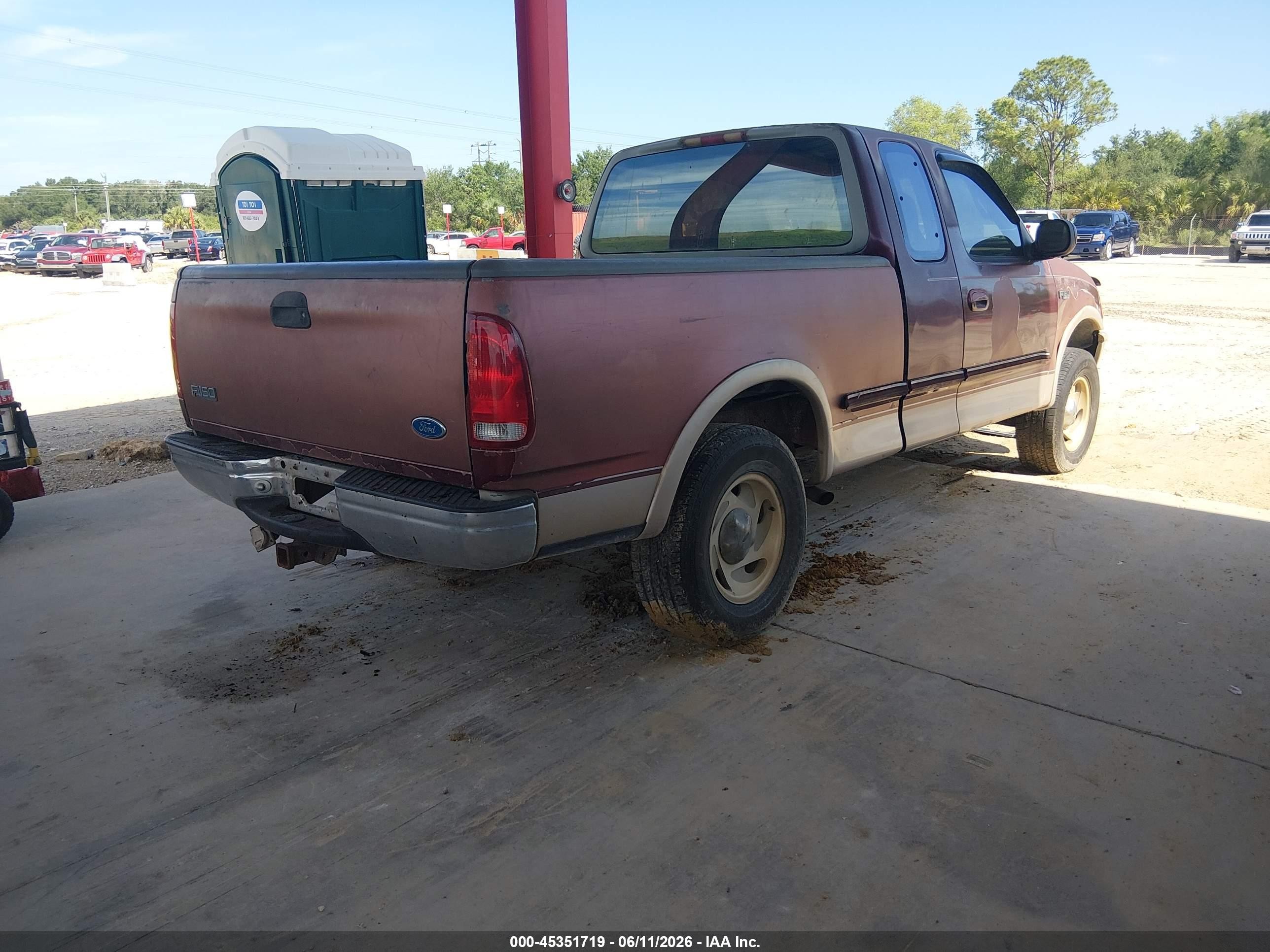 1997 Ford F150   Red vin: 1FTEX18L1VNC50833