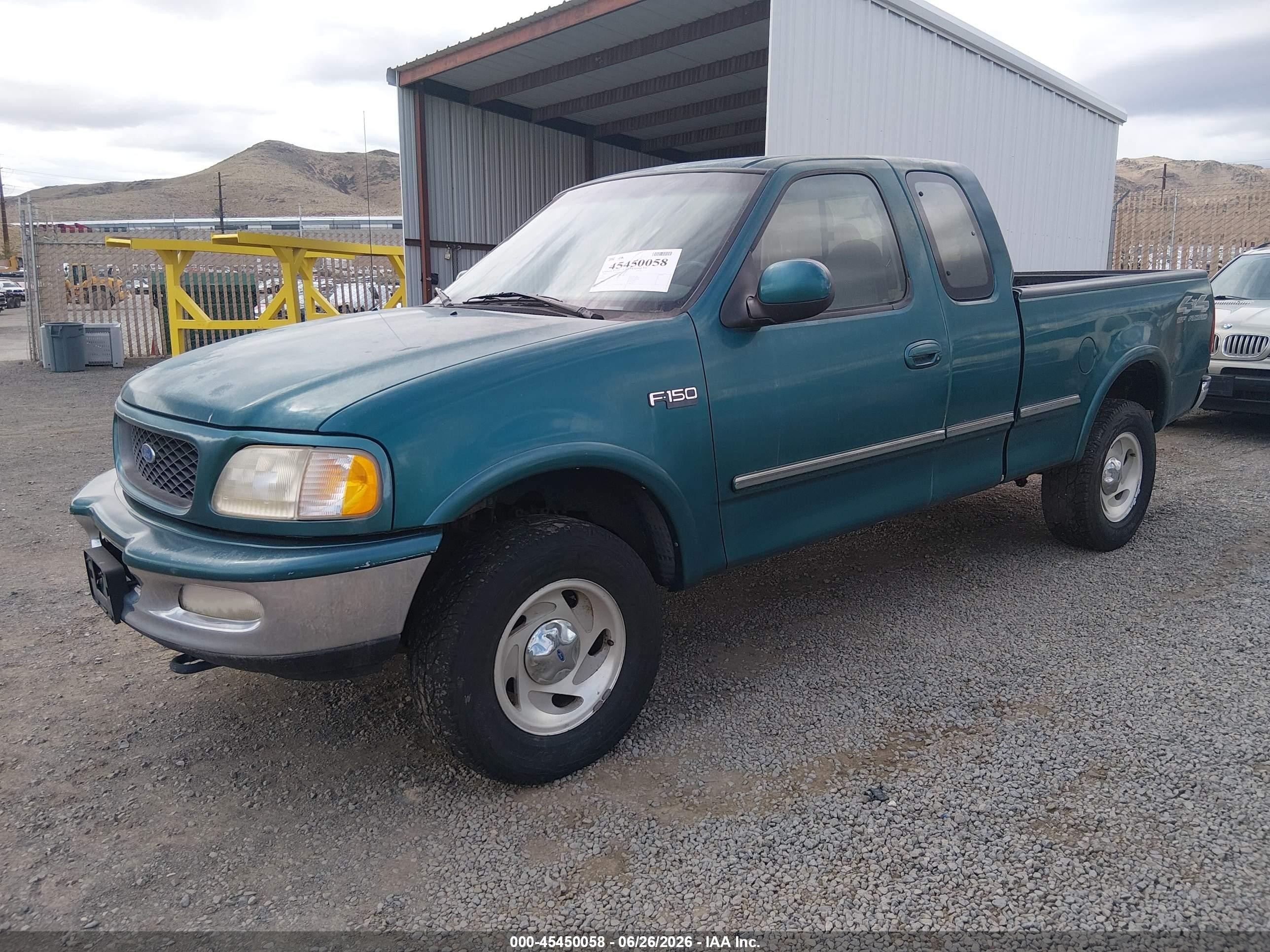 1997 Ford F150   Green vin: 1FTEX18L4VKC23658