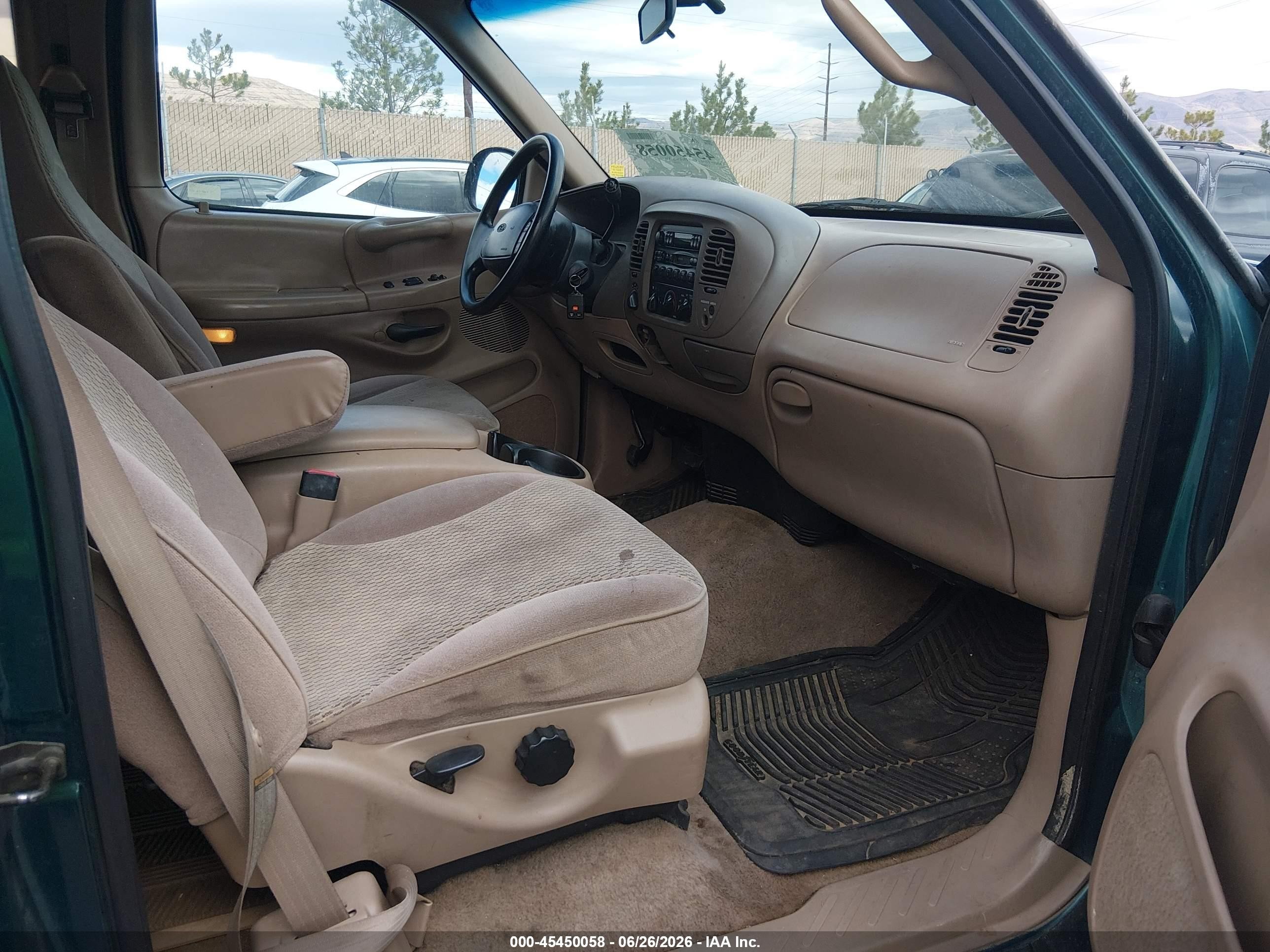 1997 Ford F150   Green vin: 1FTEX18L4VKC23658