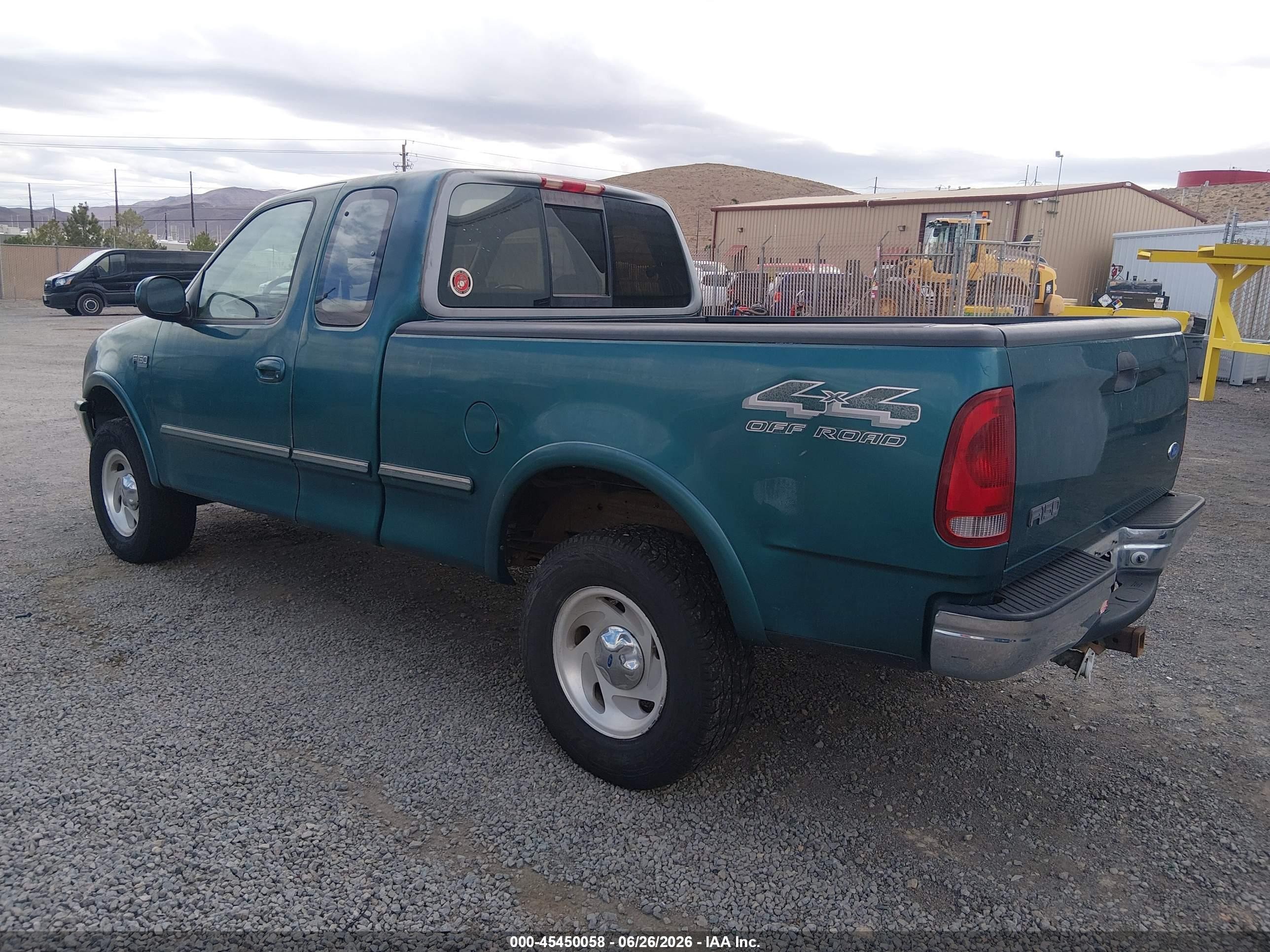 1997 Ford F150   Green vin: 1FTEX18L4VKC23658