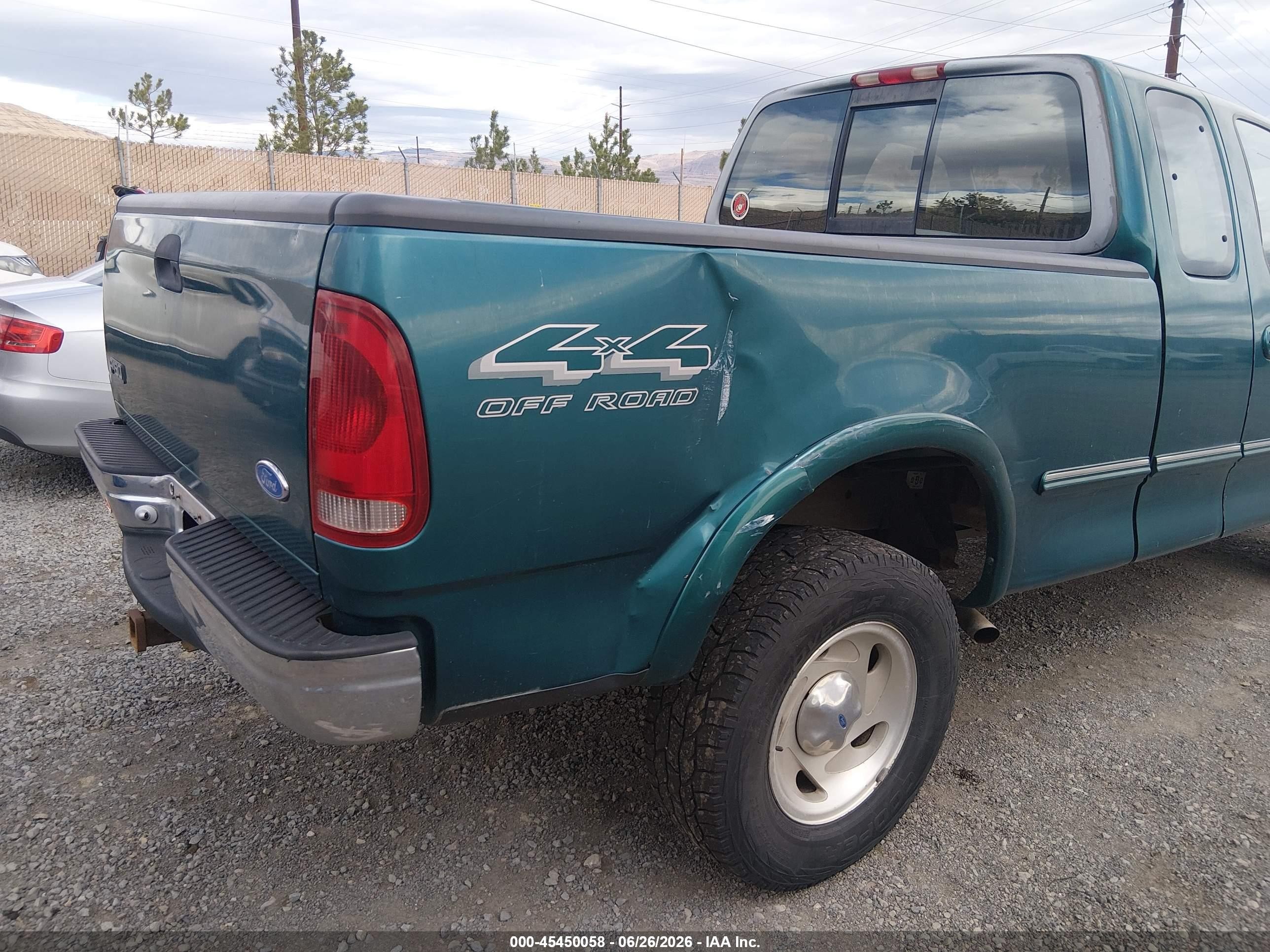 1997 Ford F150   Green vin: 1FTEX18L4VKC23658