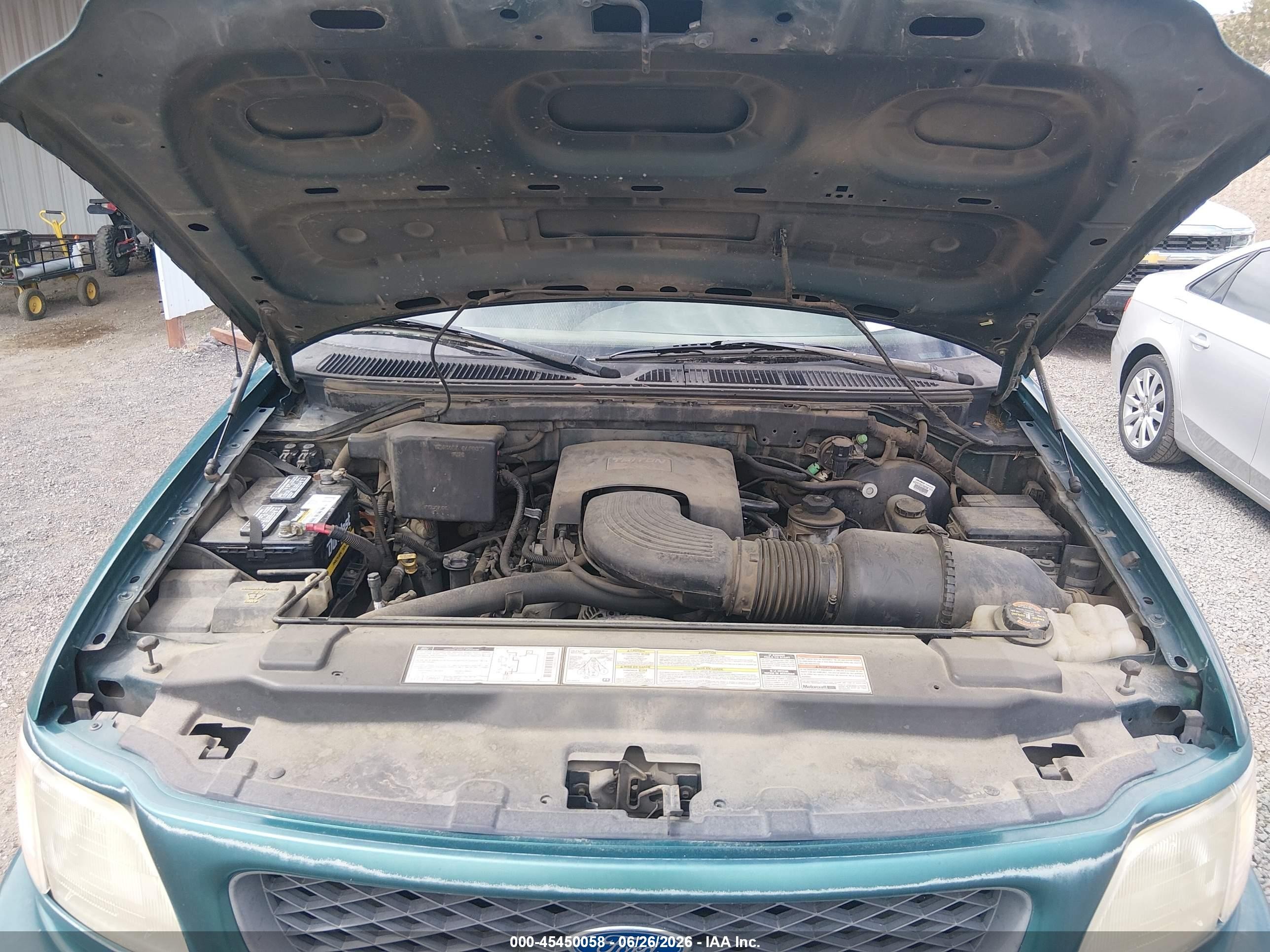 1997 Ford F150   Green vin: 1FTEX18L4VKC23658