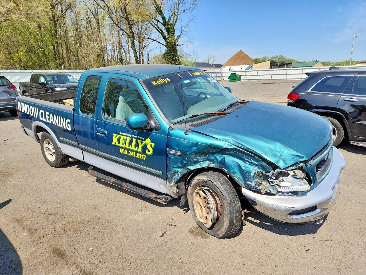 1997 Ford F150 Green vin: 1FTEX18L8VNB36974